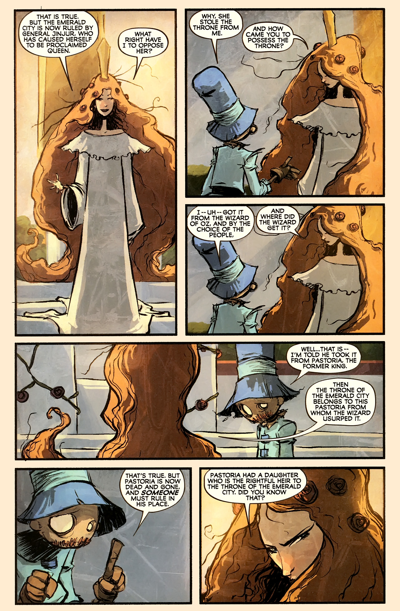 Read online The Marvelous Land of Oz comic -  Issue #7 - 13