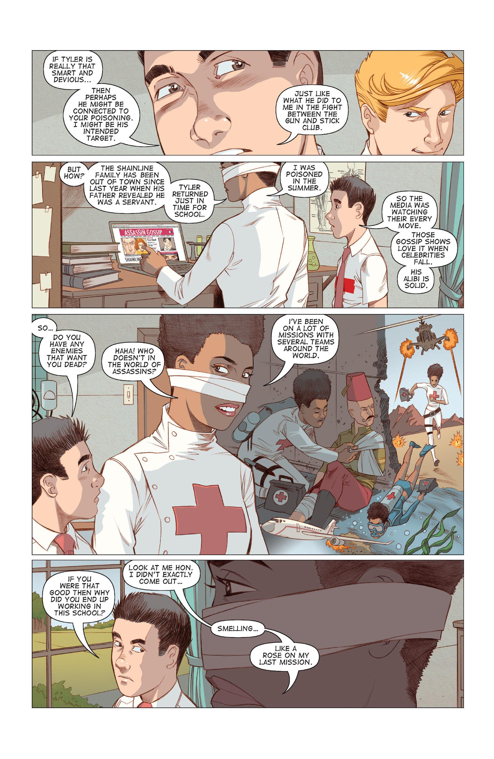 Read online Five Weapons comic -  Issue #7 - 11