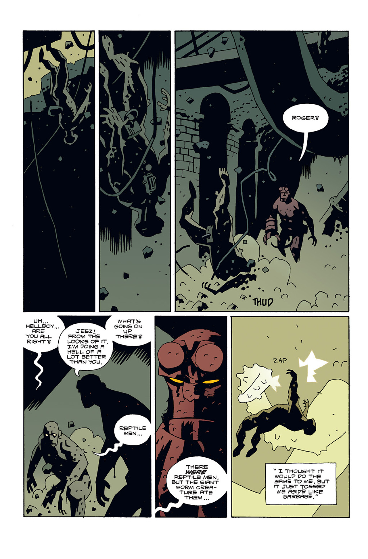 Read online Hellboy: Conqueror Worm comic -  Issue #4 - 4