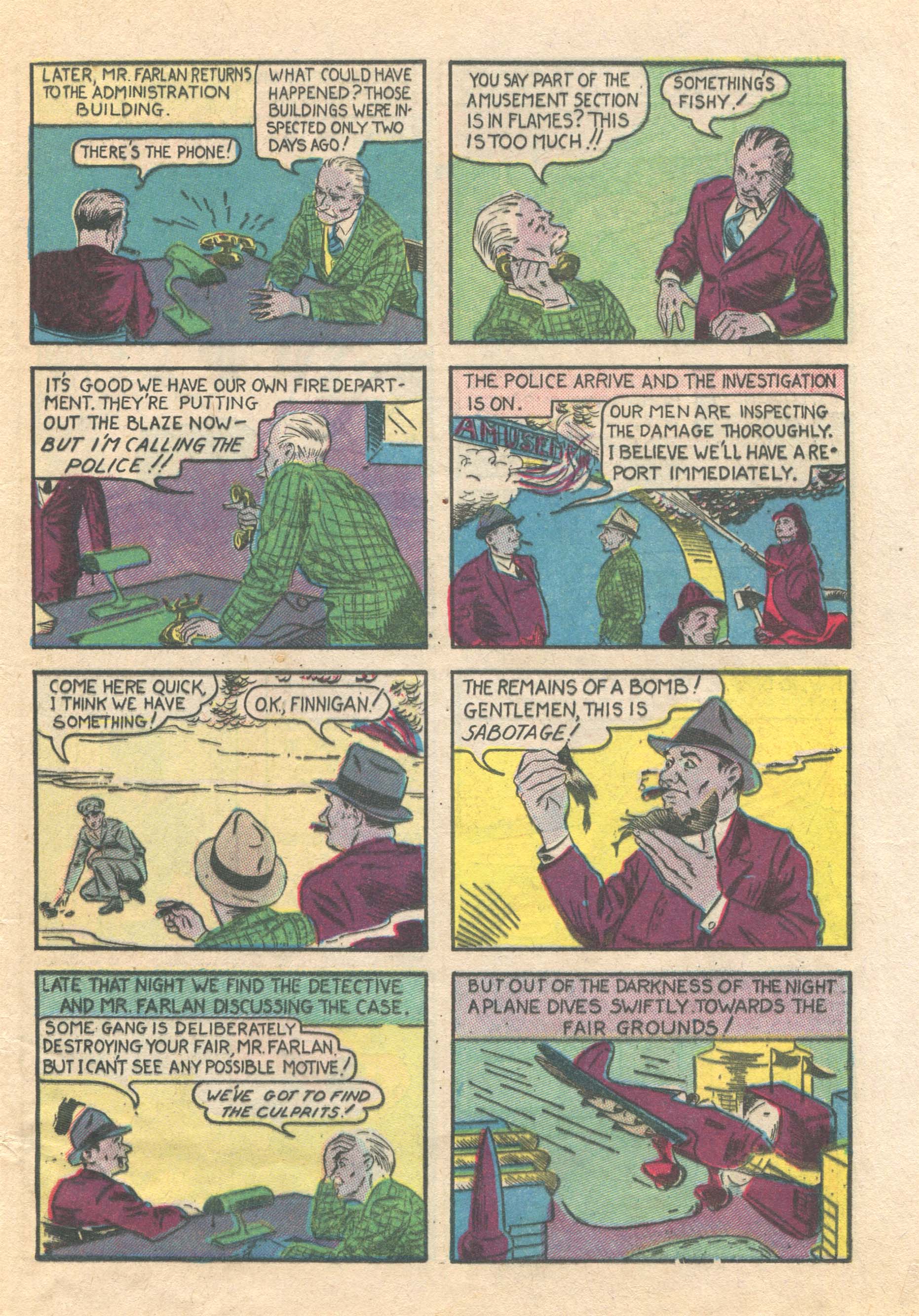 Read online Amazing Adventure Funnies comic -  Issue #1 - 5