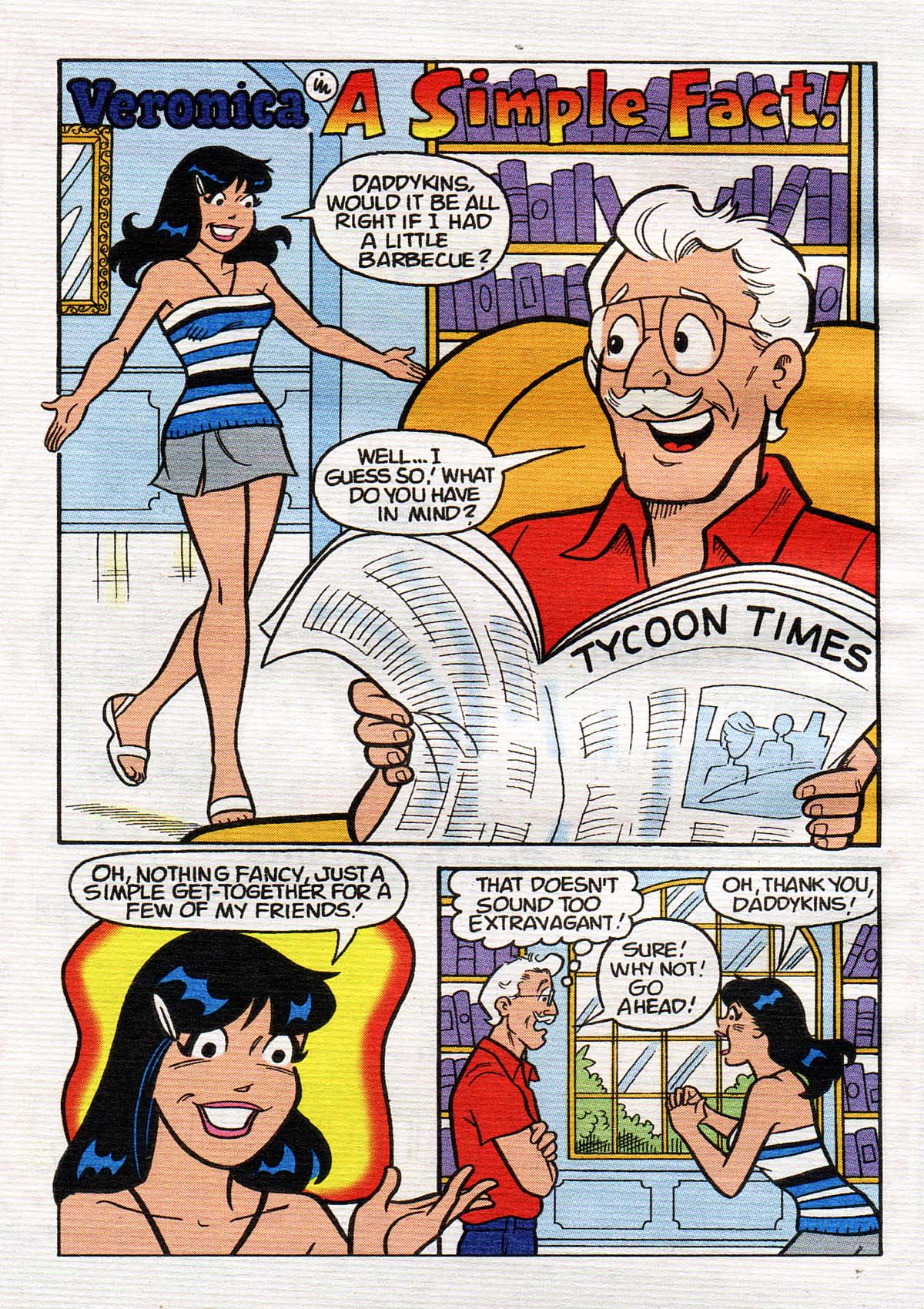 Read online Betty and Veronica Digest Magazine comic -  Issue #149 - 21