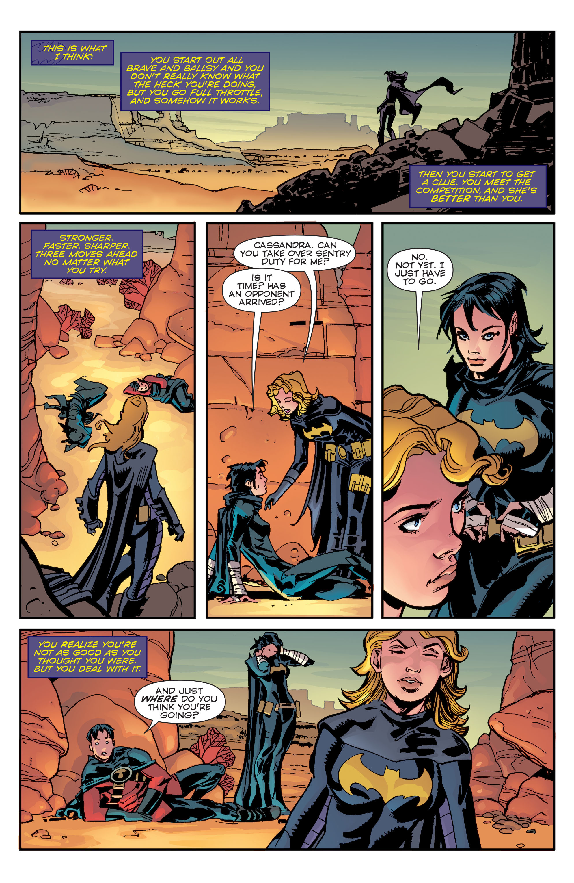 Read online Convergence Batgirl comic -  Issue #1 - 3