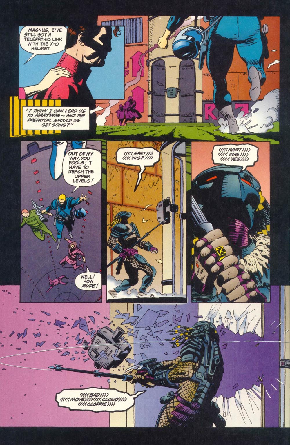 Read online Predator vs. Magnus Robot Fighter comic -  Issue #2 - 14