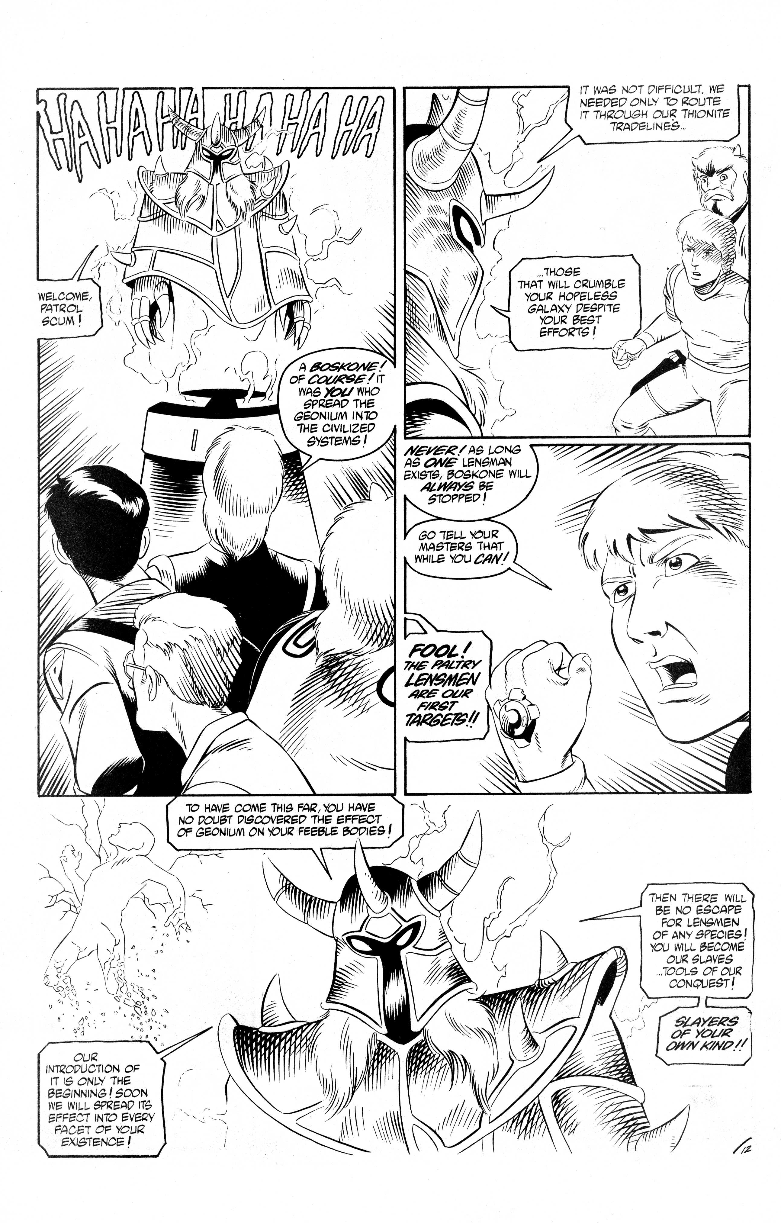Read online Lensman: War of the Galaxies comic -  Issue #7 - 14