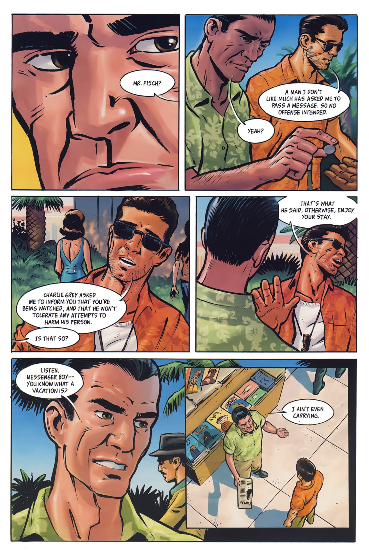 Read online Hawaiian Dick: Screaming Black Thunder comic -  Issue #5 - 25
