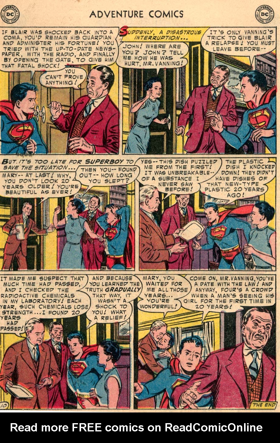 Read online Adventure Comics (1938) comic -  Issue #208 - 12