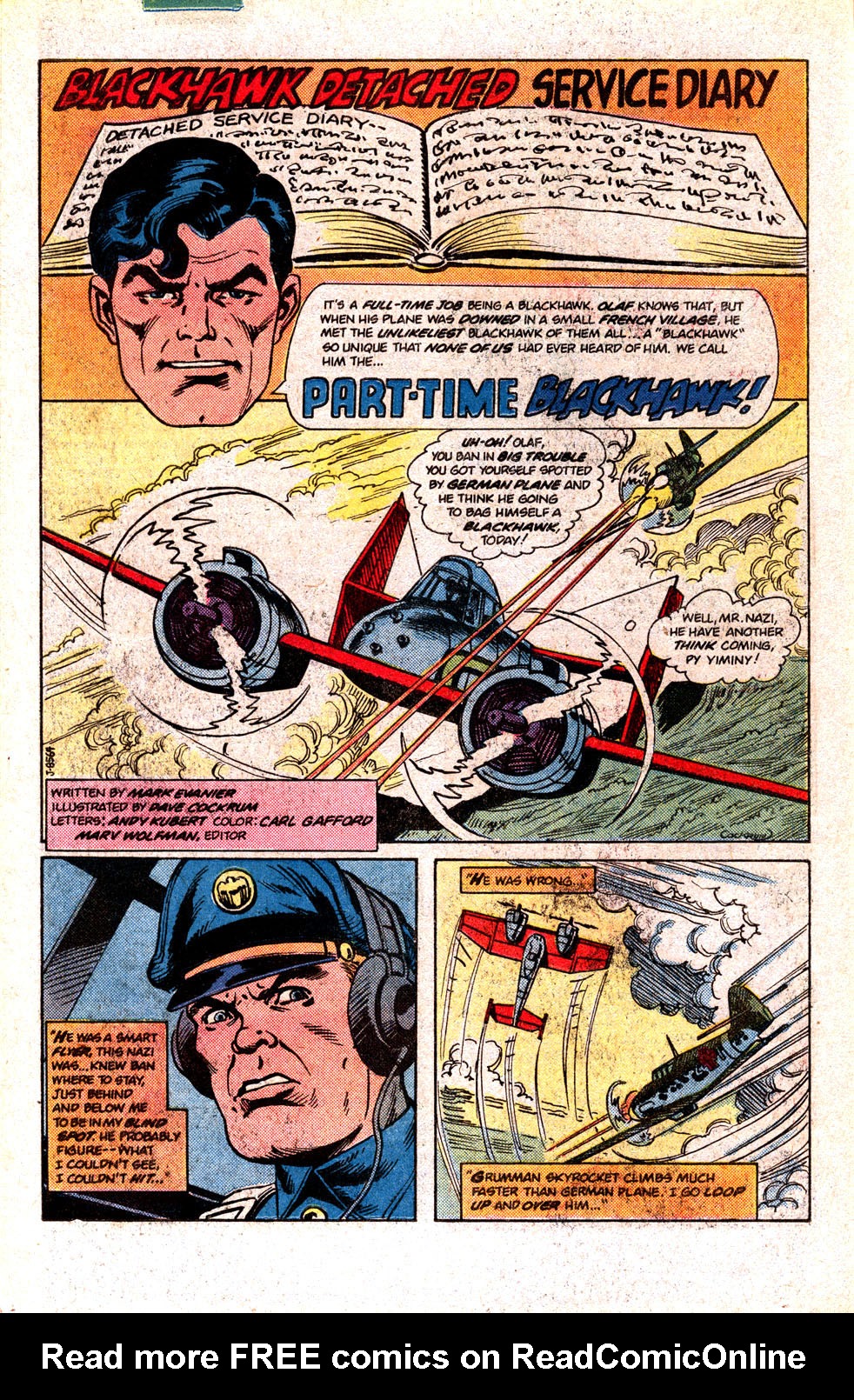 Read online Blackhawk (1957) comic -  Issue #255 - 20