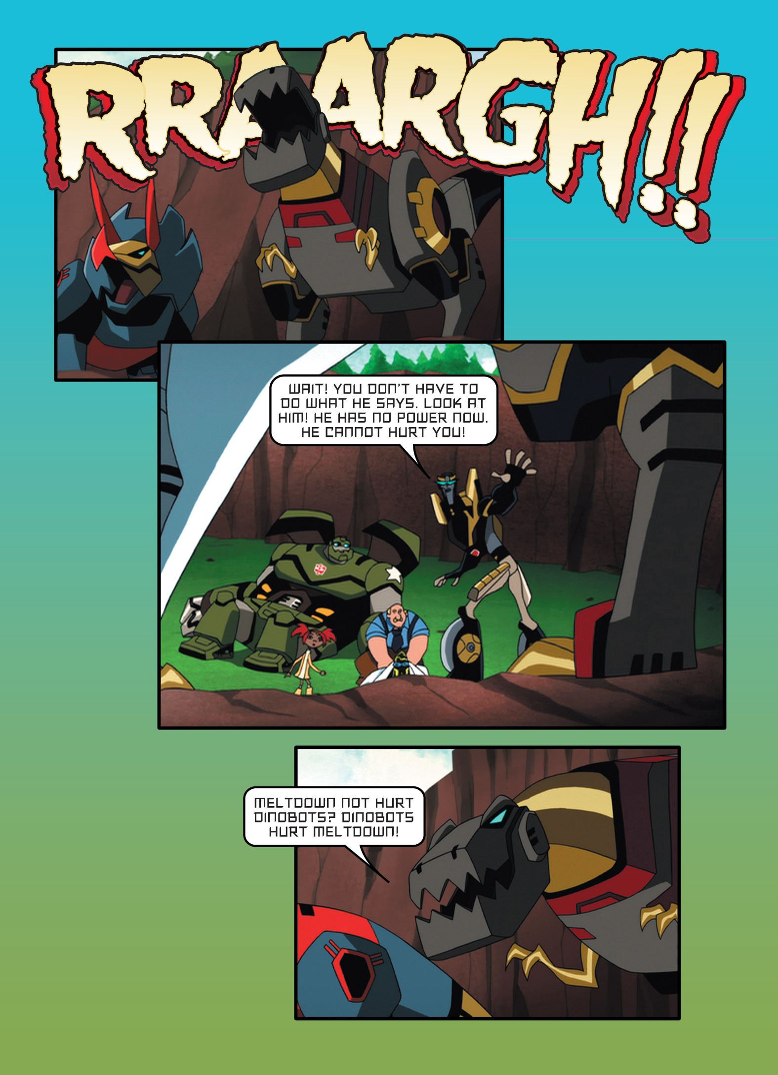 Read online Transformers Animated comic -  Issue #5 - 61