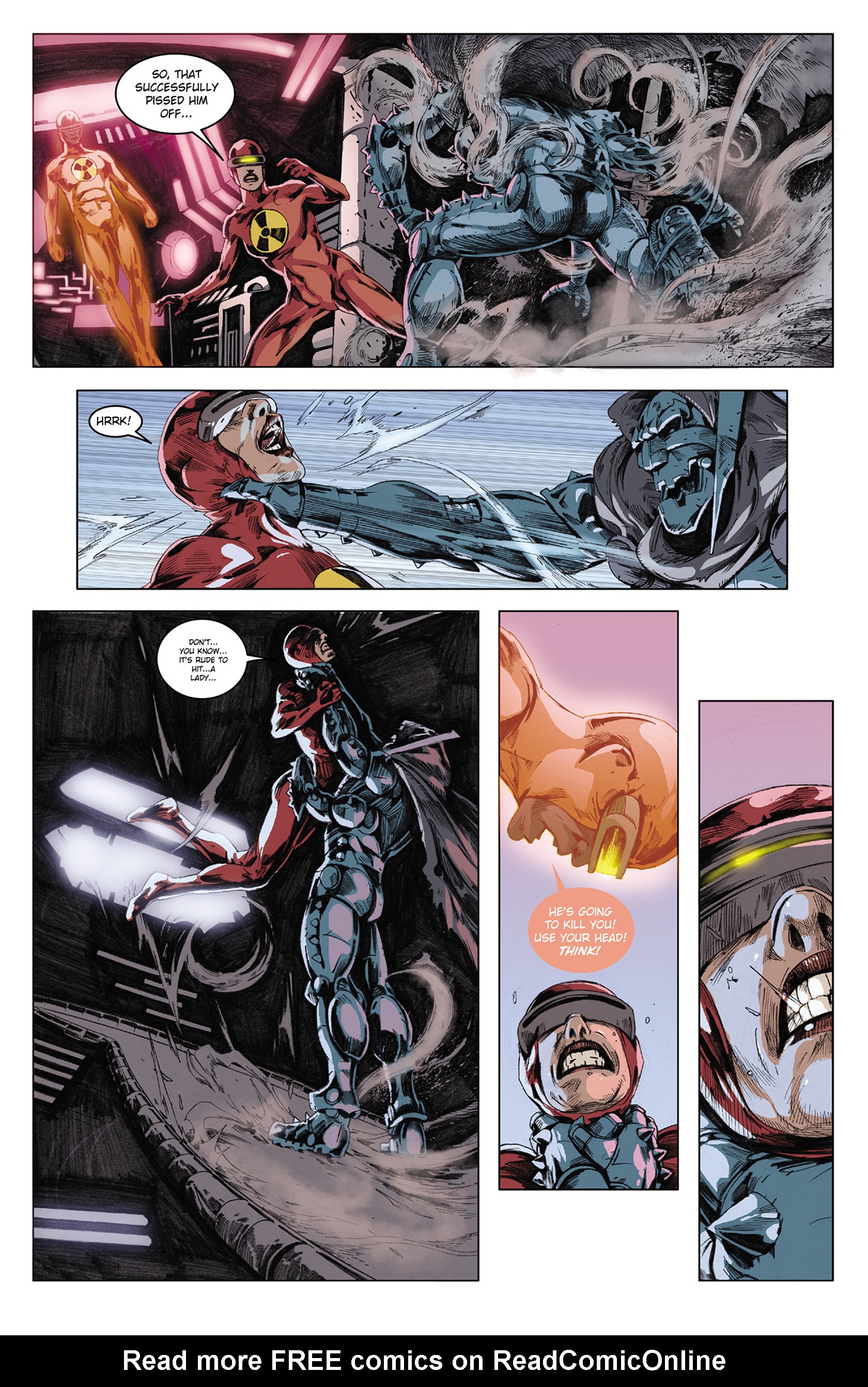 Read online Solar: Man of the Atom (2014) comic -  Issue #4 - 20