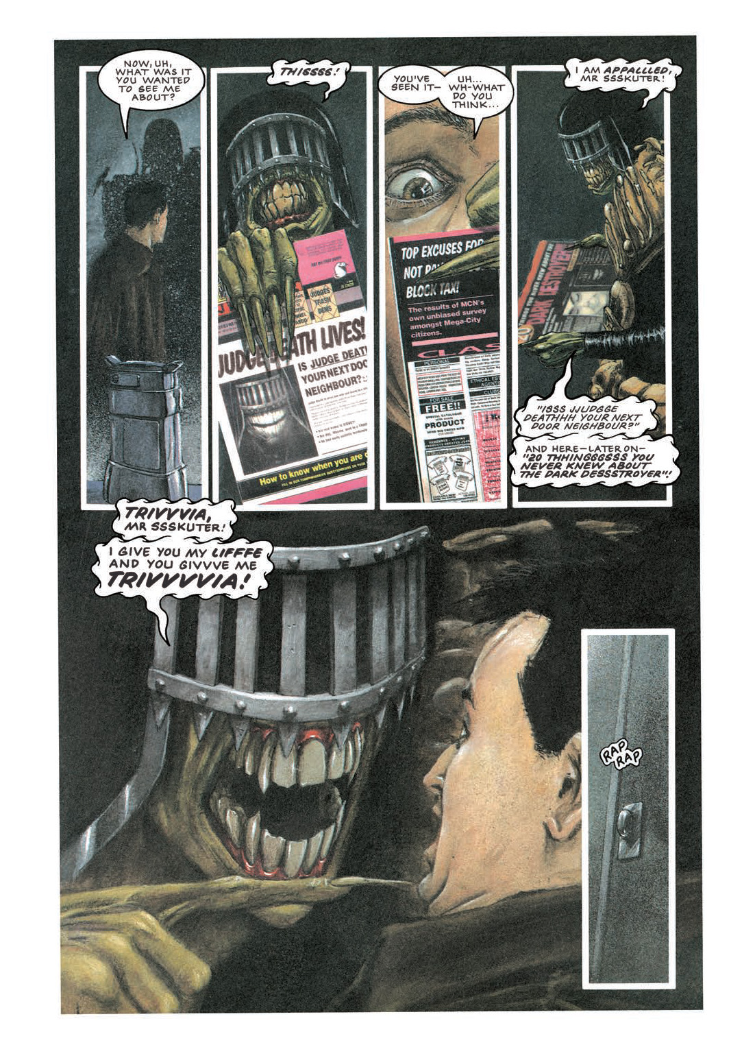 Read online Judge Death comic -  Issue # TPB Young Death - Boyhood of a Superfiend - 80