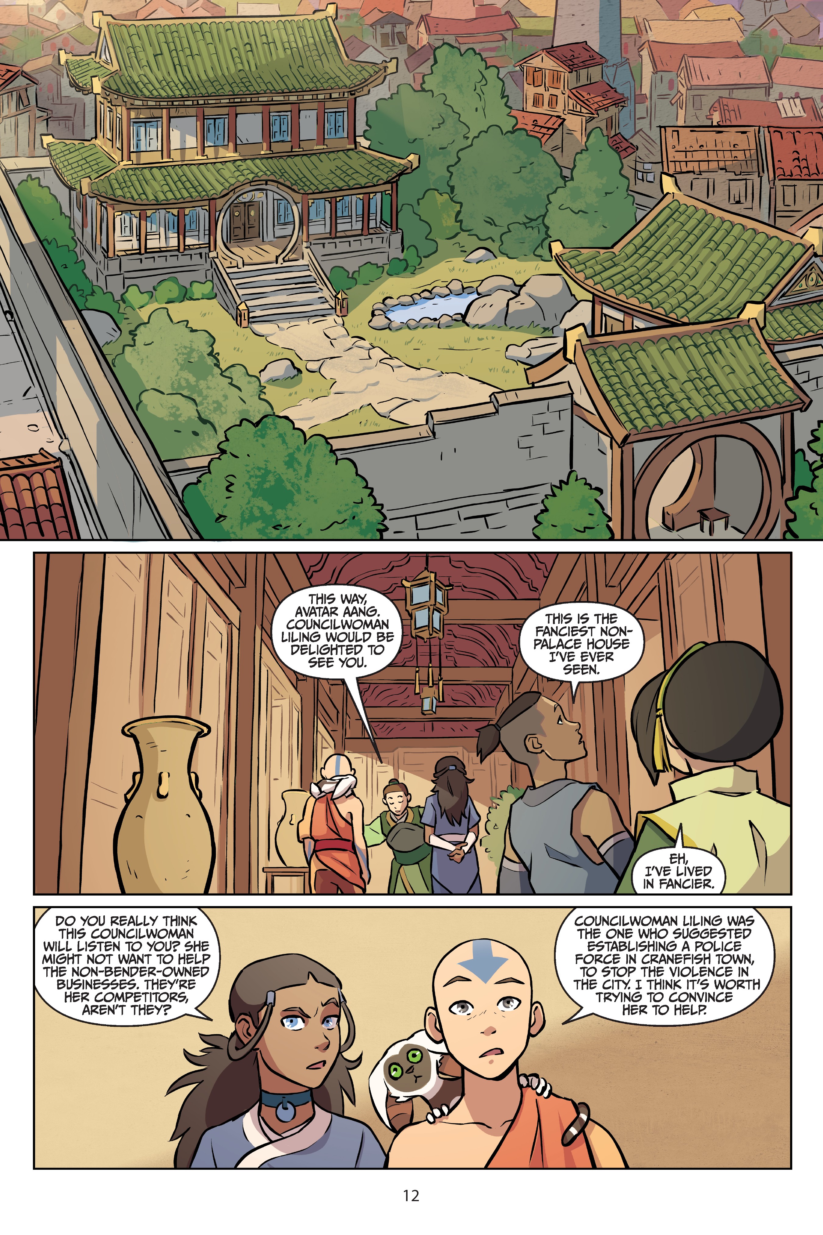 Read online Nickelodeon Avatar: The Last Airbender - Imbalance comic -  Issue # TPB 2 - 13