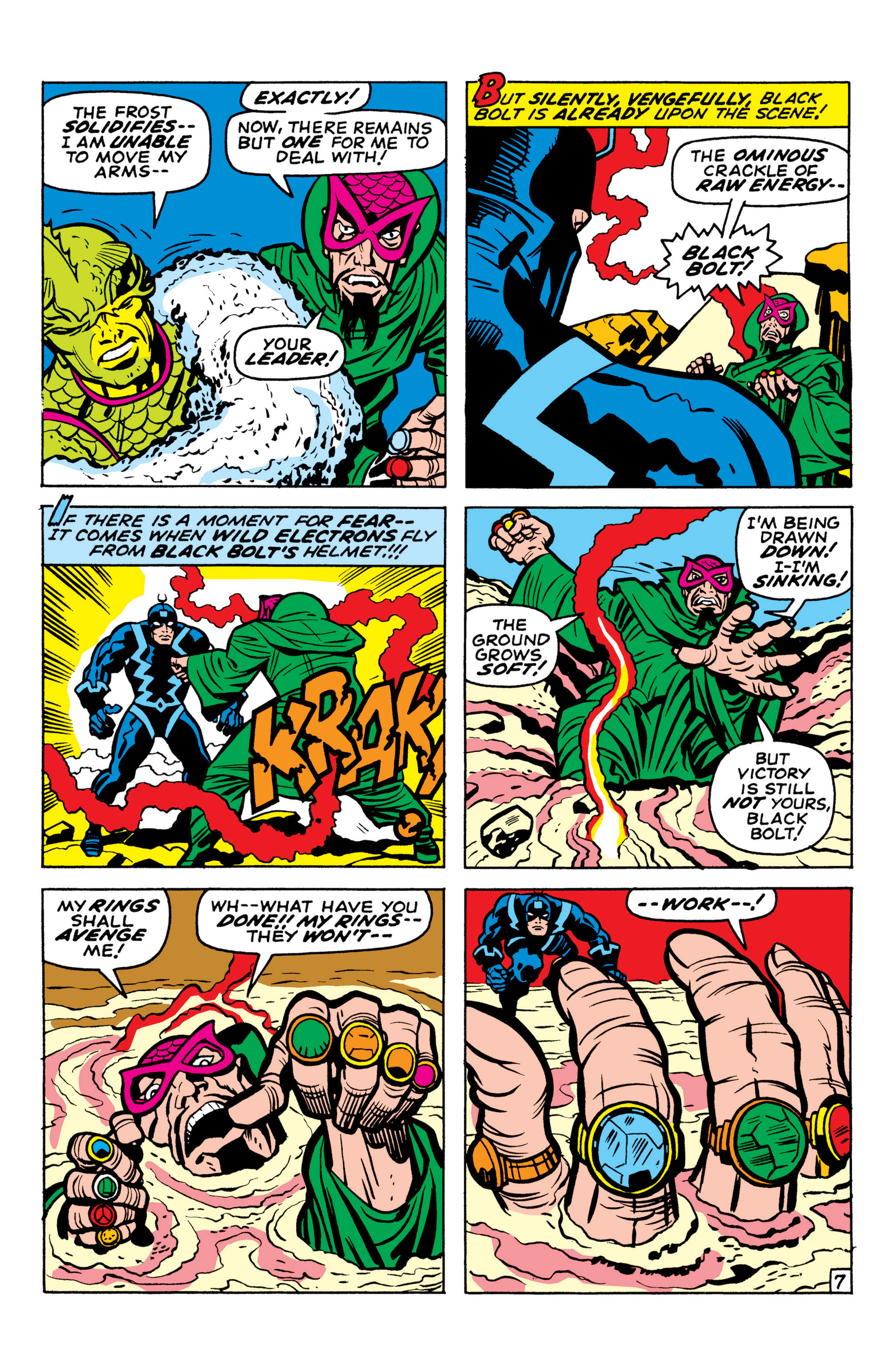 Read online Marvel Masterworks: The Inhumans comic -  Issue # TPB 1 (Part 1) - 98