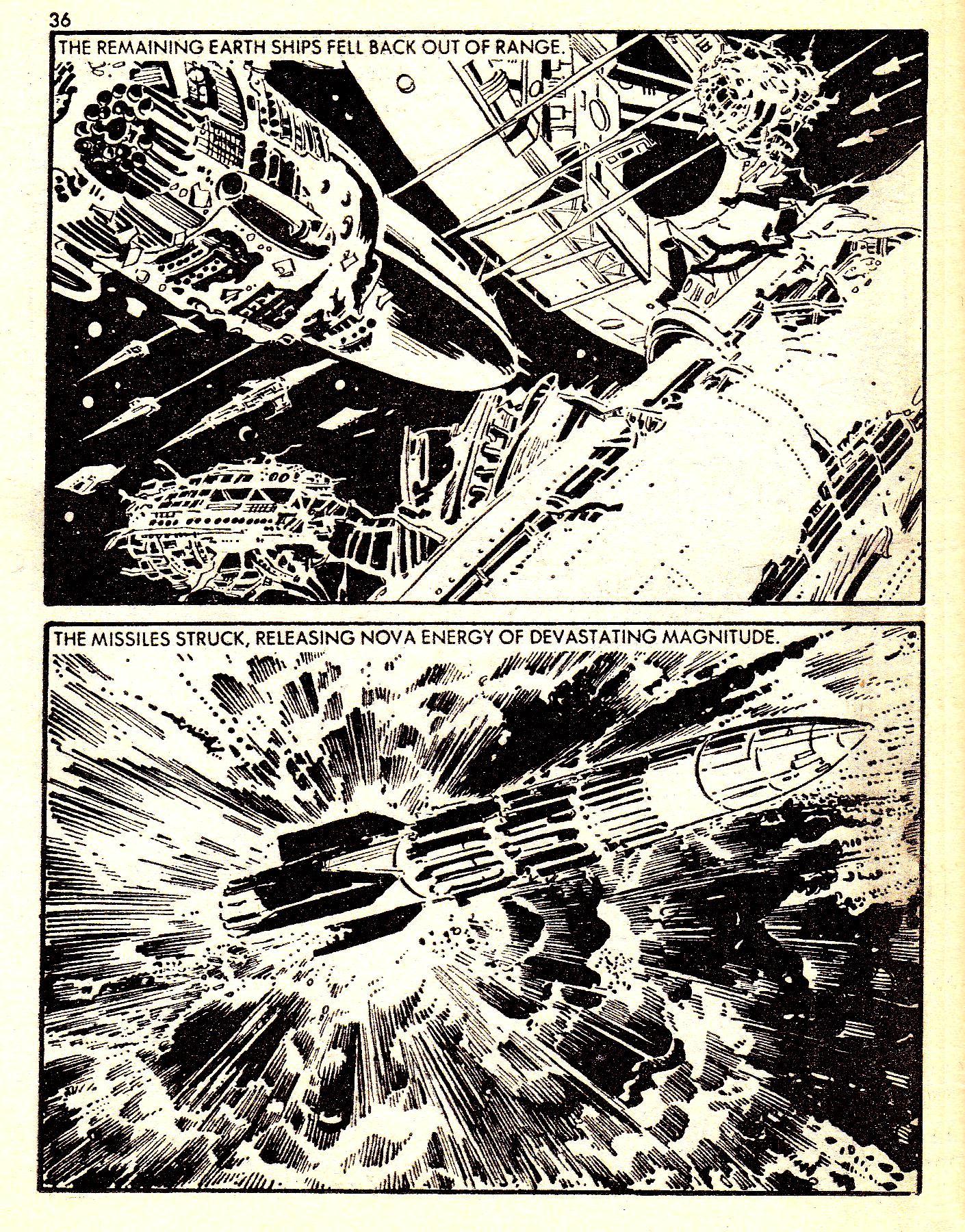 Read online Starblazer comic -  Issue #140 - 36