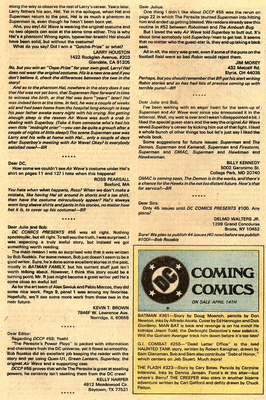 Read online DC Comics Presents comic -  Issue #59 - 26