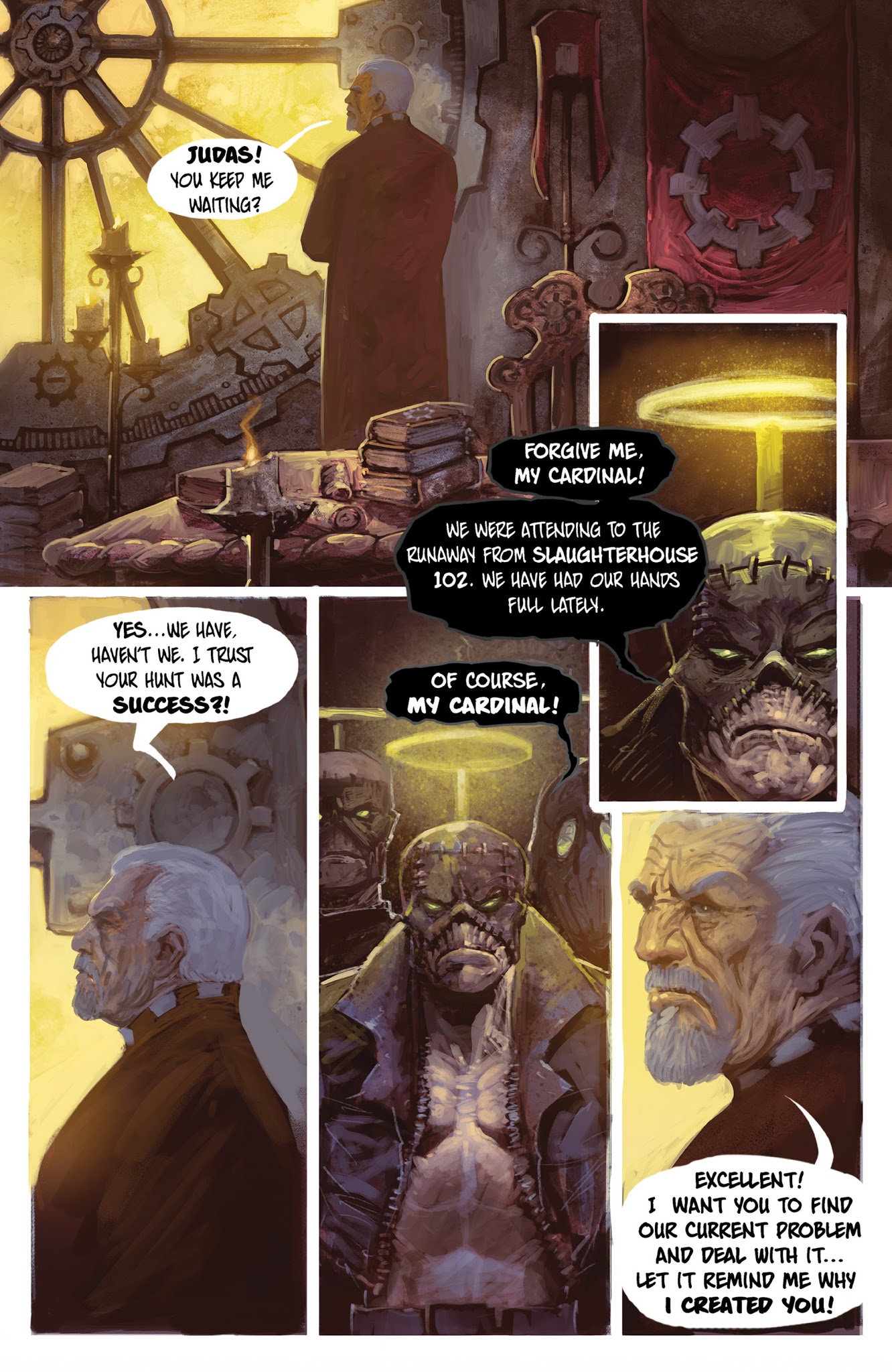 Read online Oink: Heaven's Butcher comic -  Issue # TPB - 45