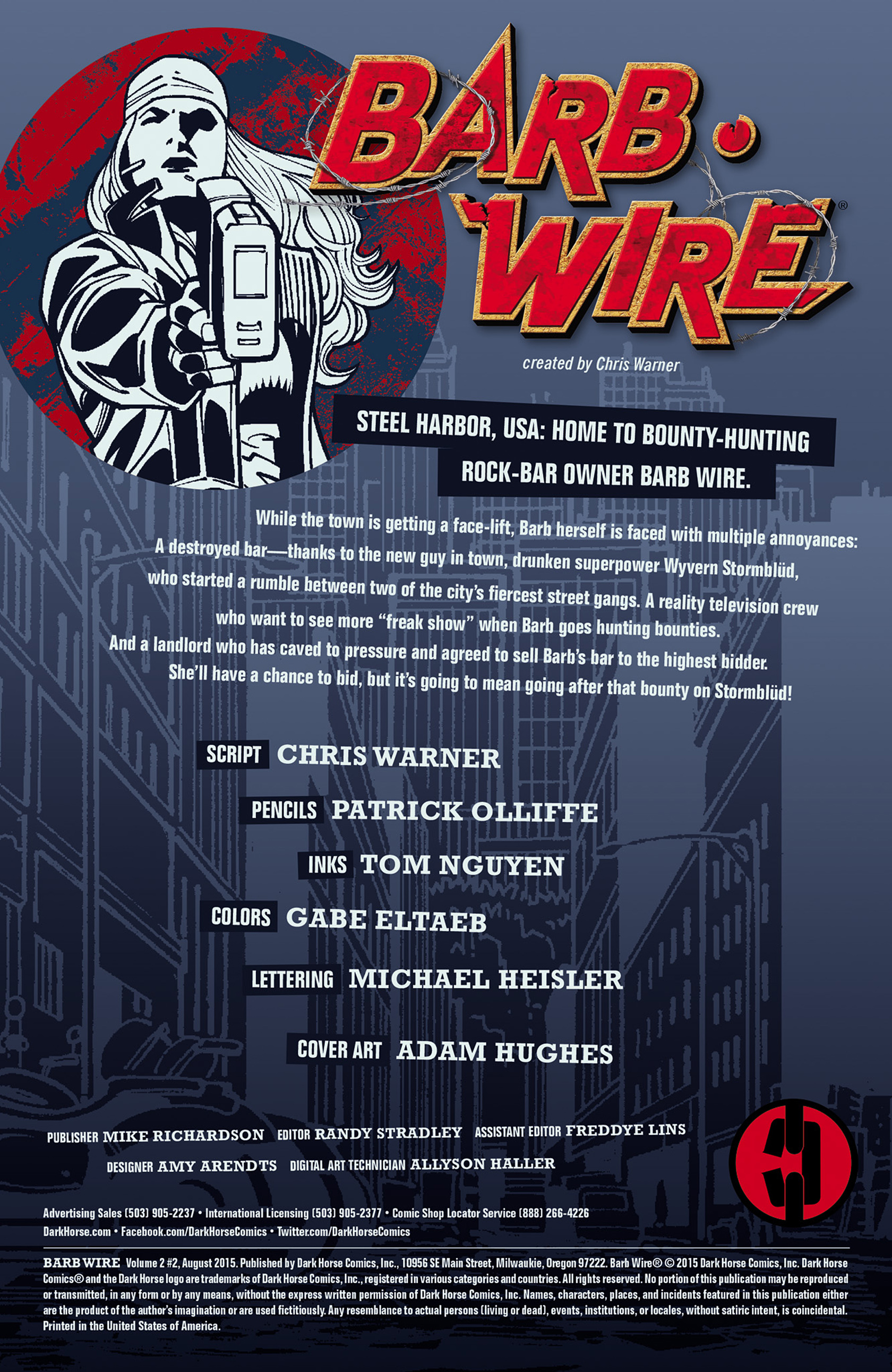 Read online Barb Wire (2015) comic -  Issue #2 - 2
