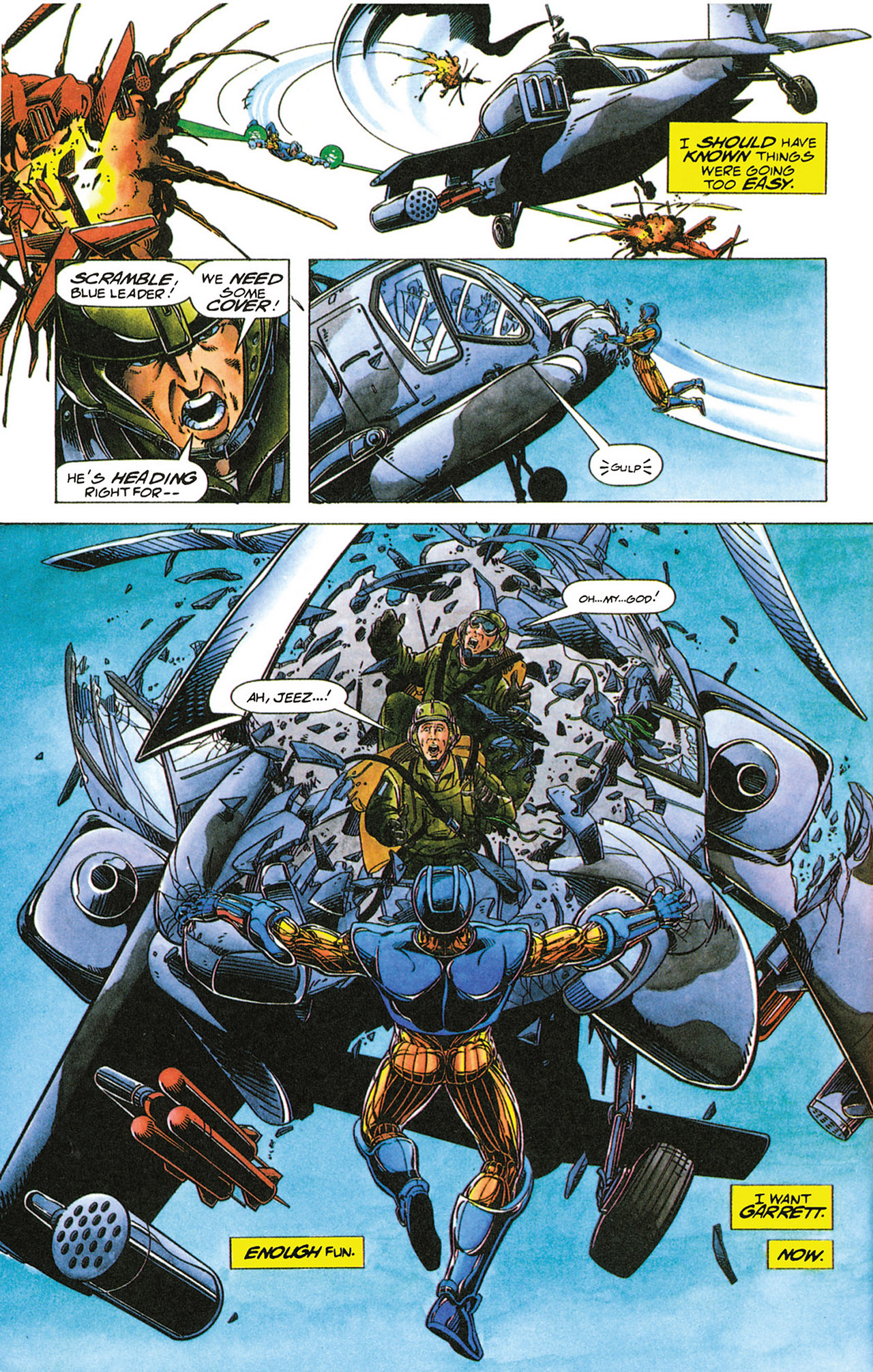 Read online X-O Manowar (1992) comic -  Issue #19 - 18