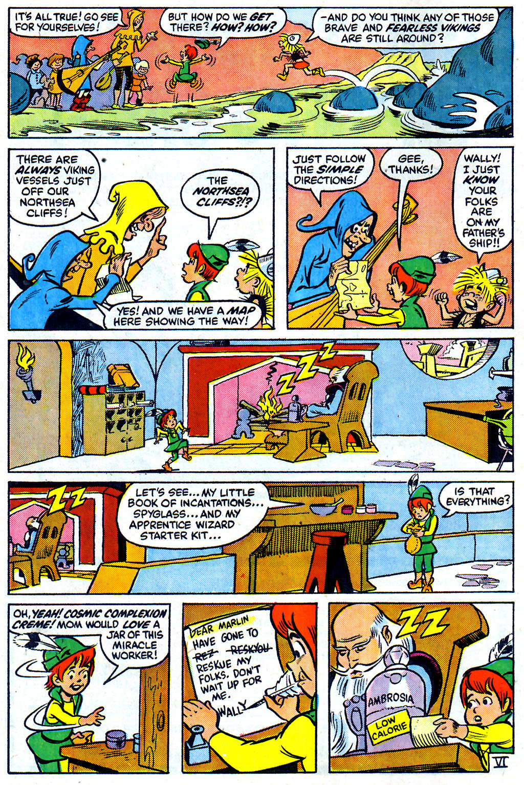Read online Wally the Wizard comic -  Issue #3 - 7