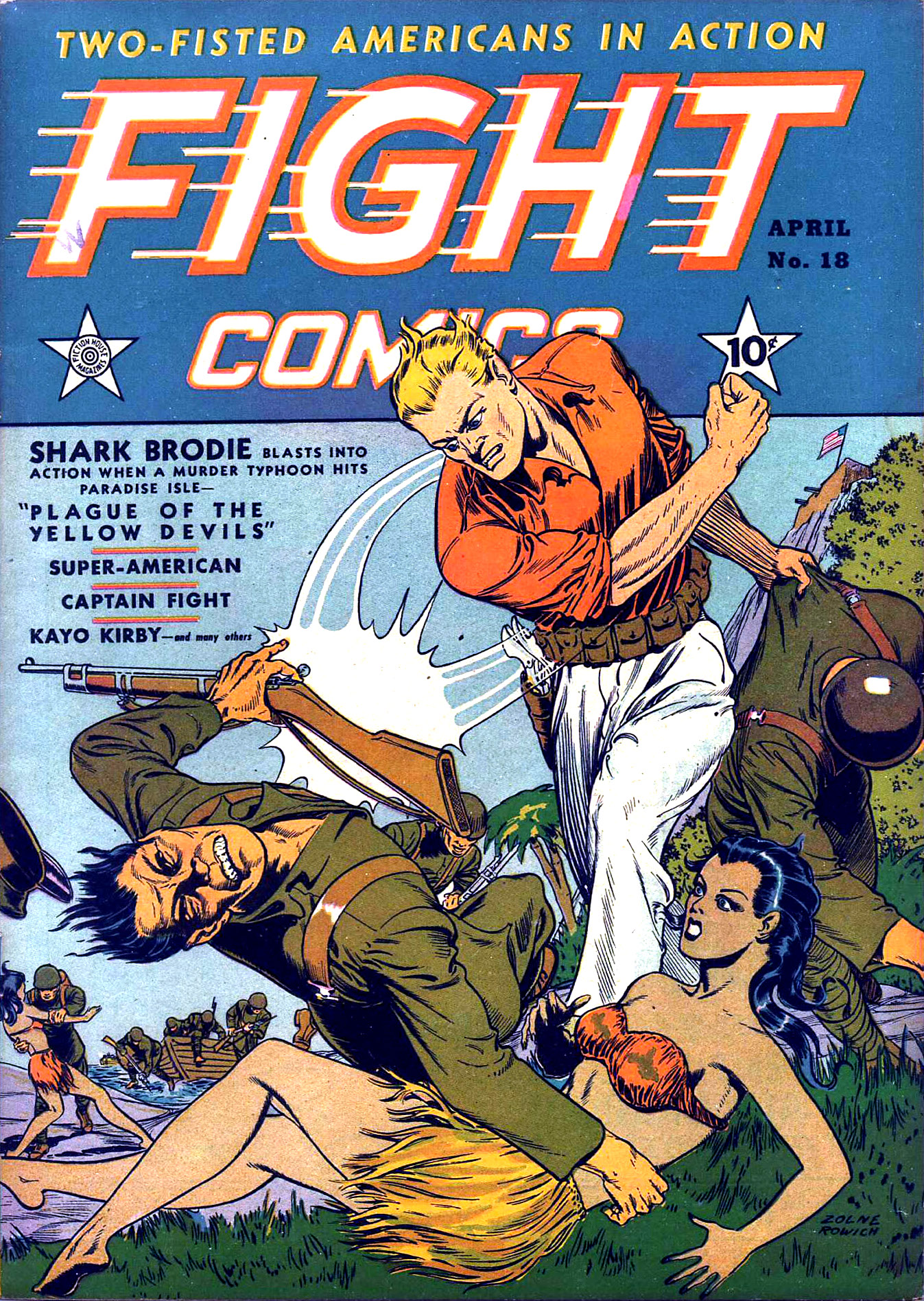 Read online Fight Comics comic -  Issue #18 - 1