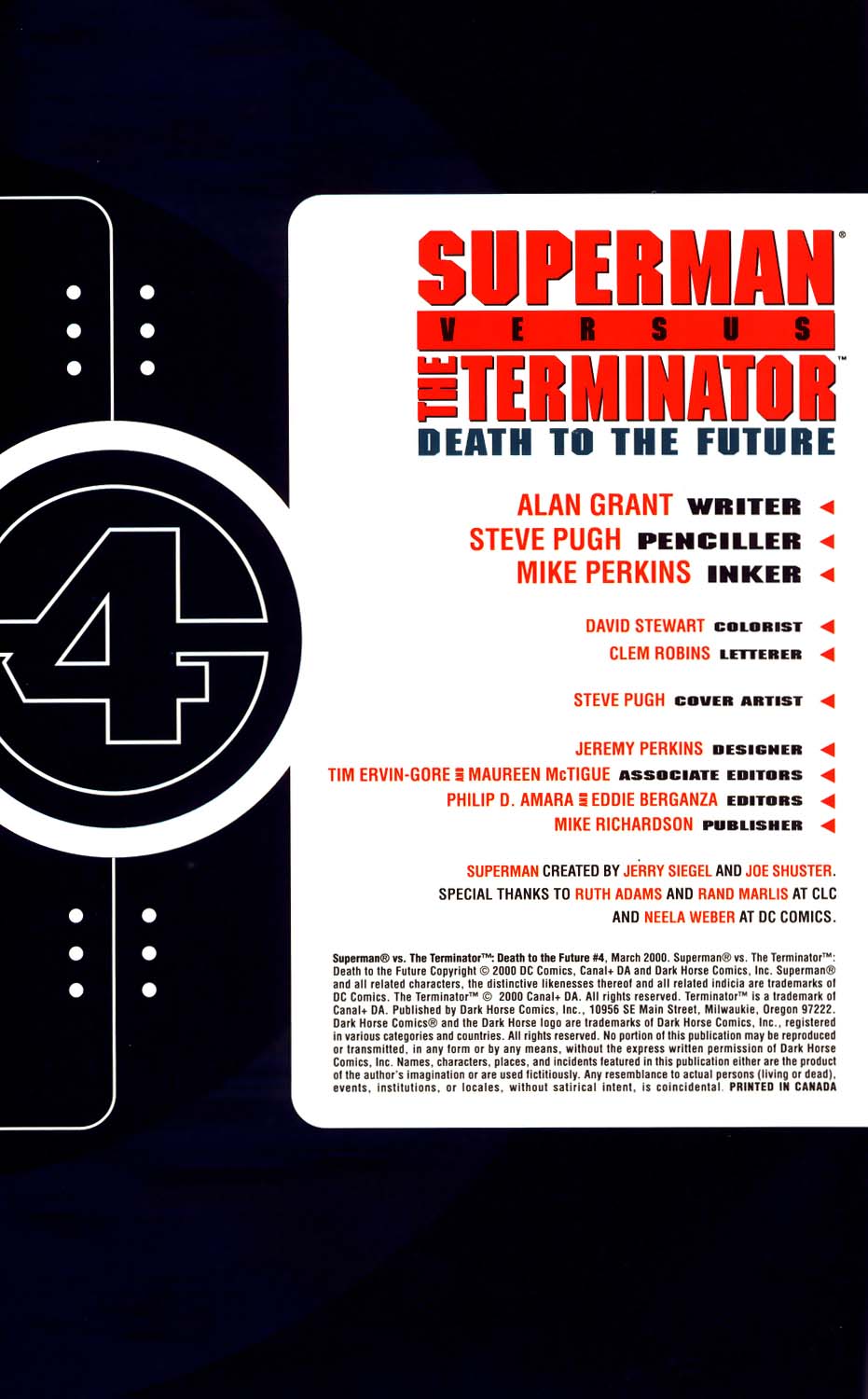 Superman vs. The Terminator: Death to the Future Issue #4 #4 - English 2