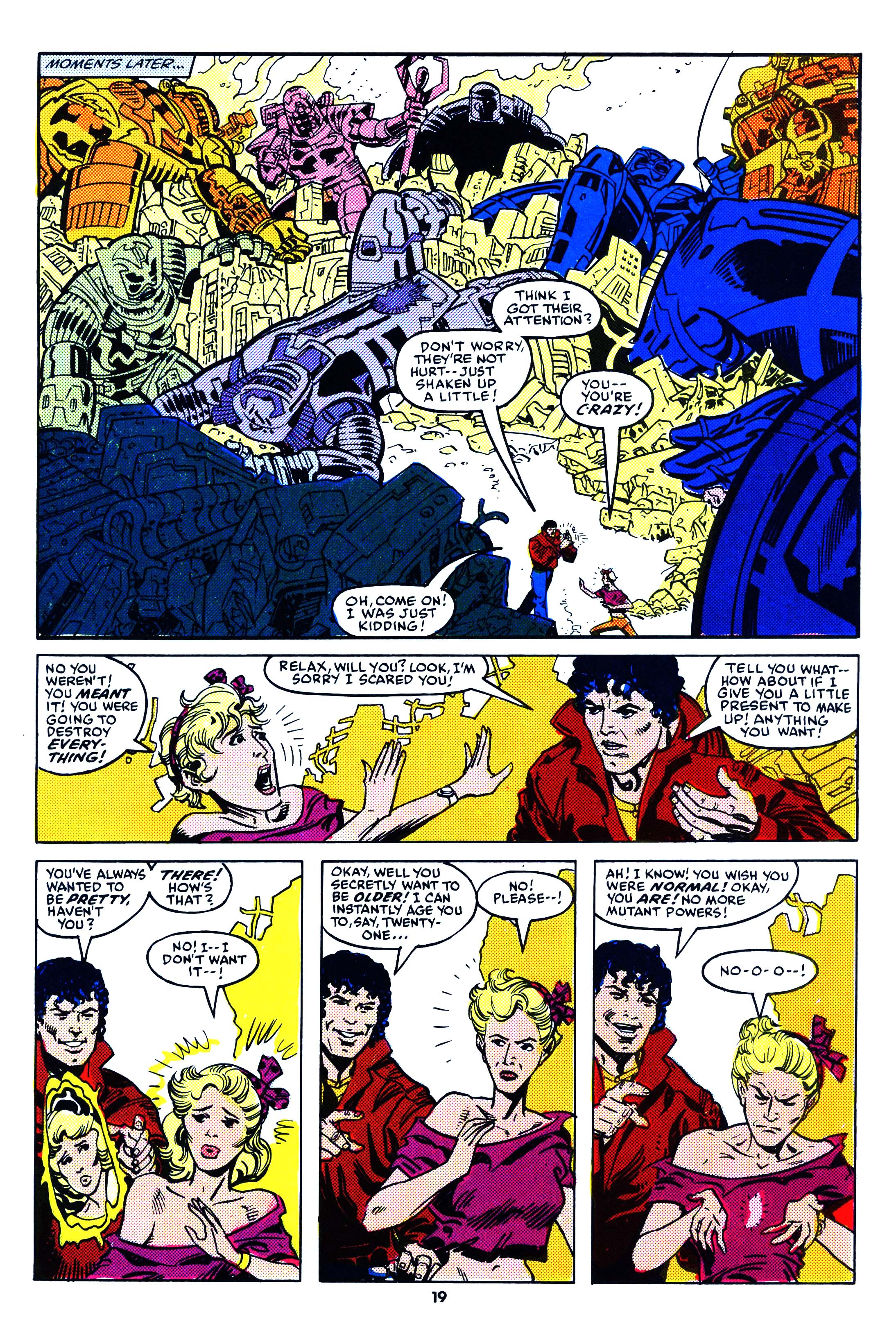 Read online Secret Wars (1985) comic -  Issue #60 - 19