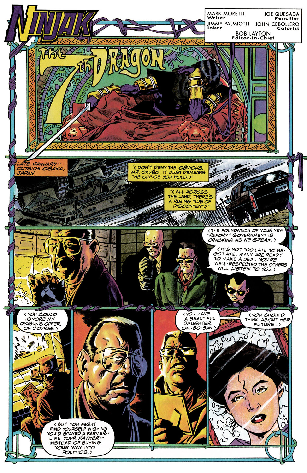 Read online Ninjak (1994) comic -  Issue #3 - 2
