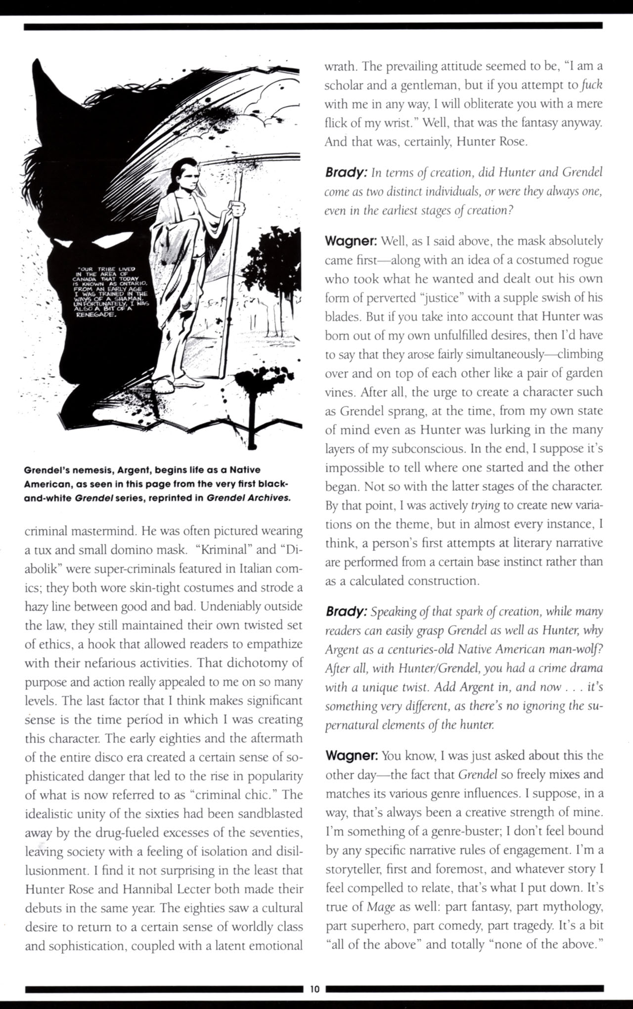 Read online Grendel: Behold the Devil comic -  Issue #0 - 12