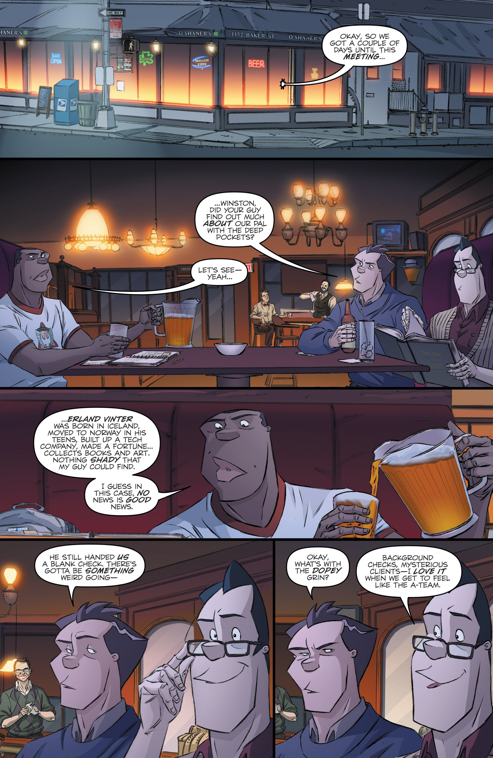 Read online Ghostbusters: International comic -  Issue #1 - 19