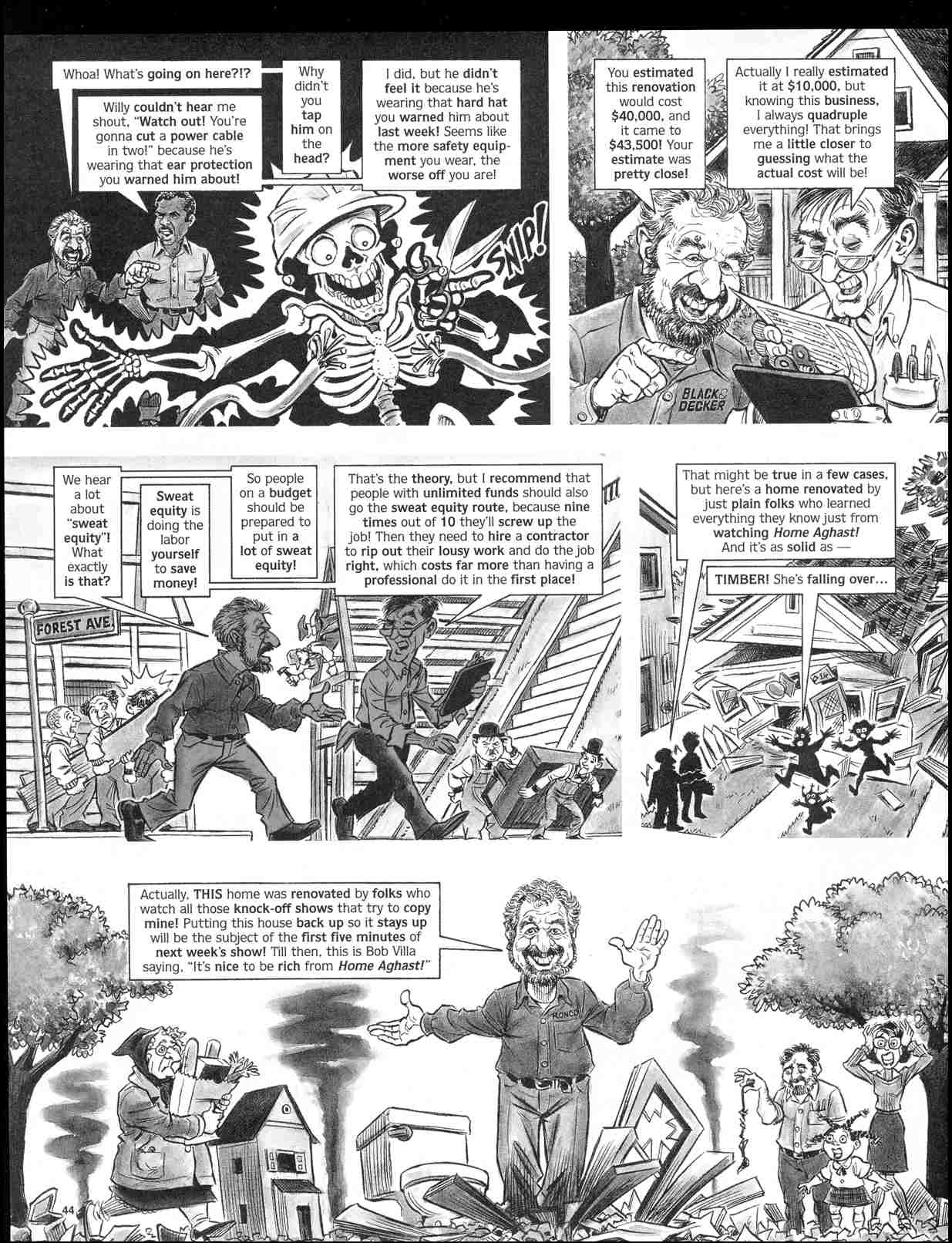 Read online MAD comic -  Issue #366 - 47