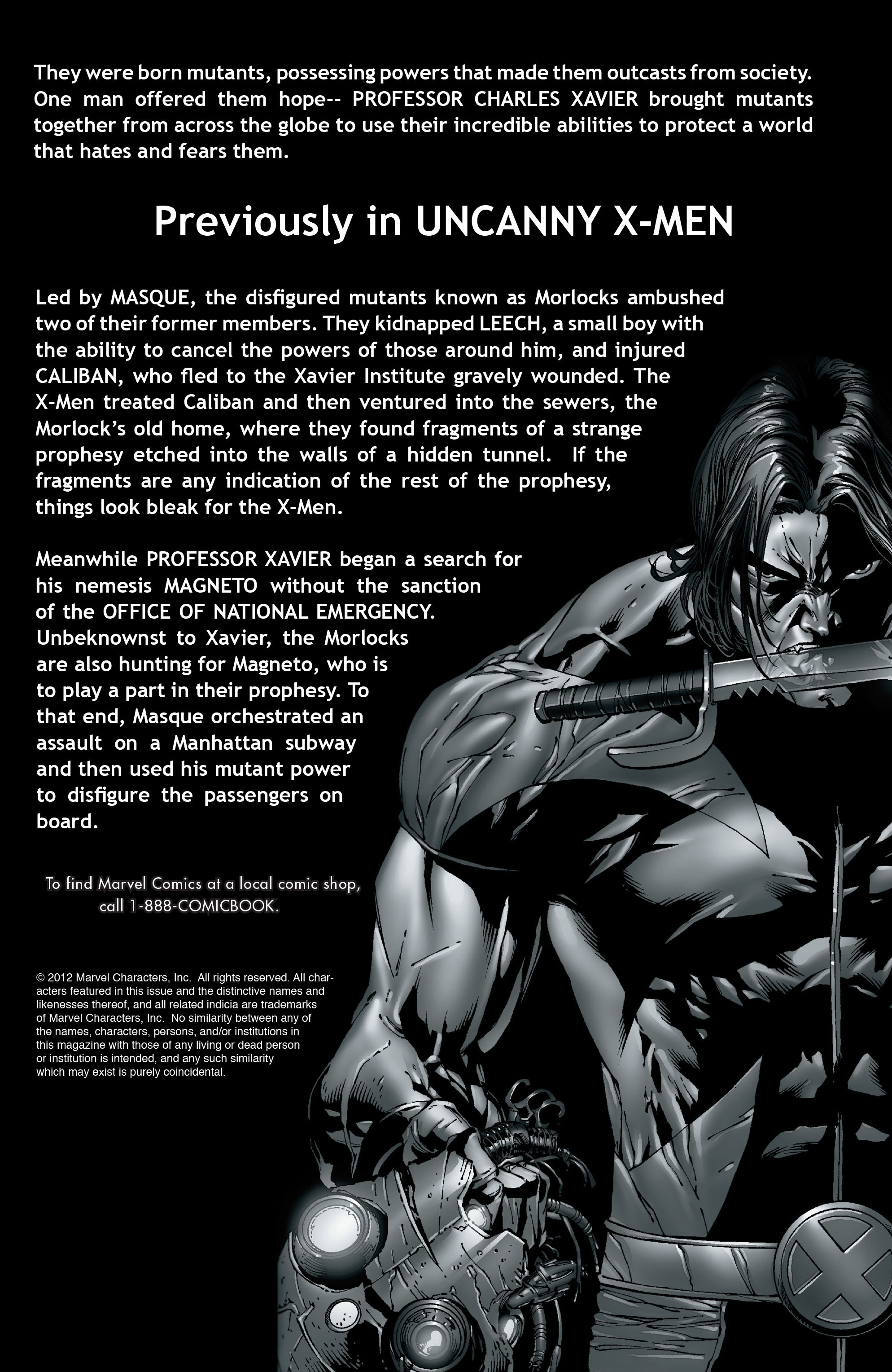 Read online Uncanny X-Men (1963) comic -  Issue #489 - 2