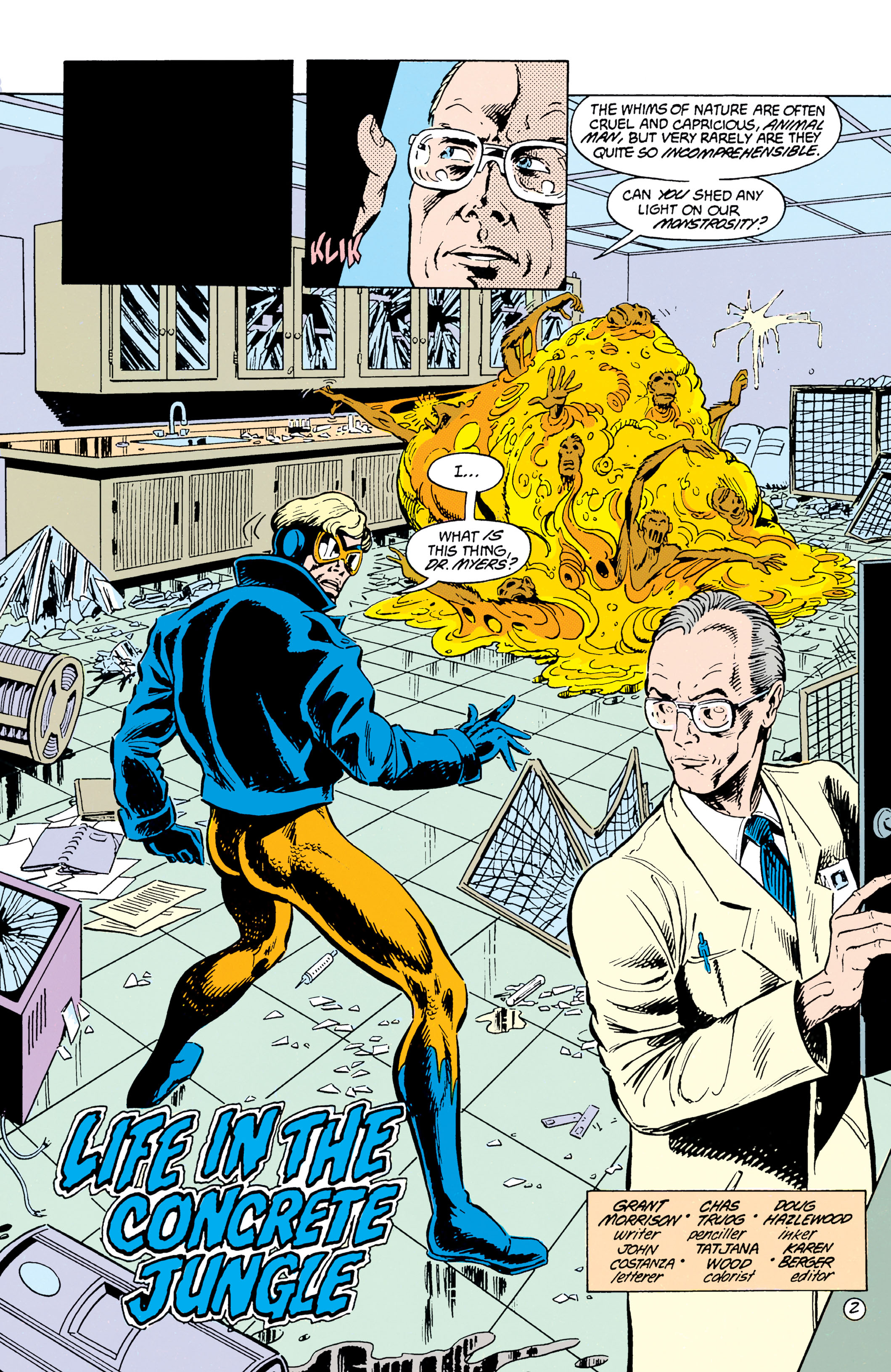 Read online Animal Man (1988) comic -  Issue # _ by Grant Morrison 30th Anniversary Deluxe Edition Book 1 (Part 1) - 37