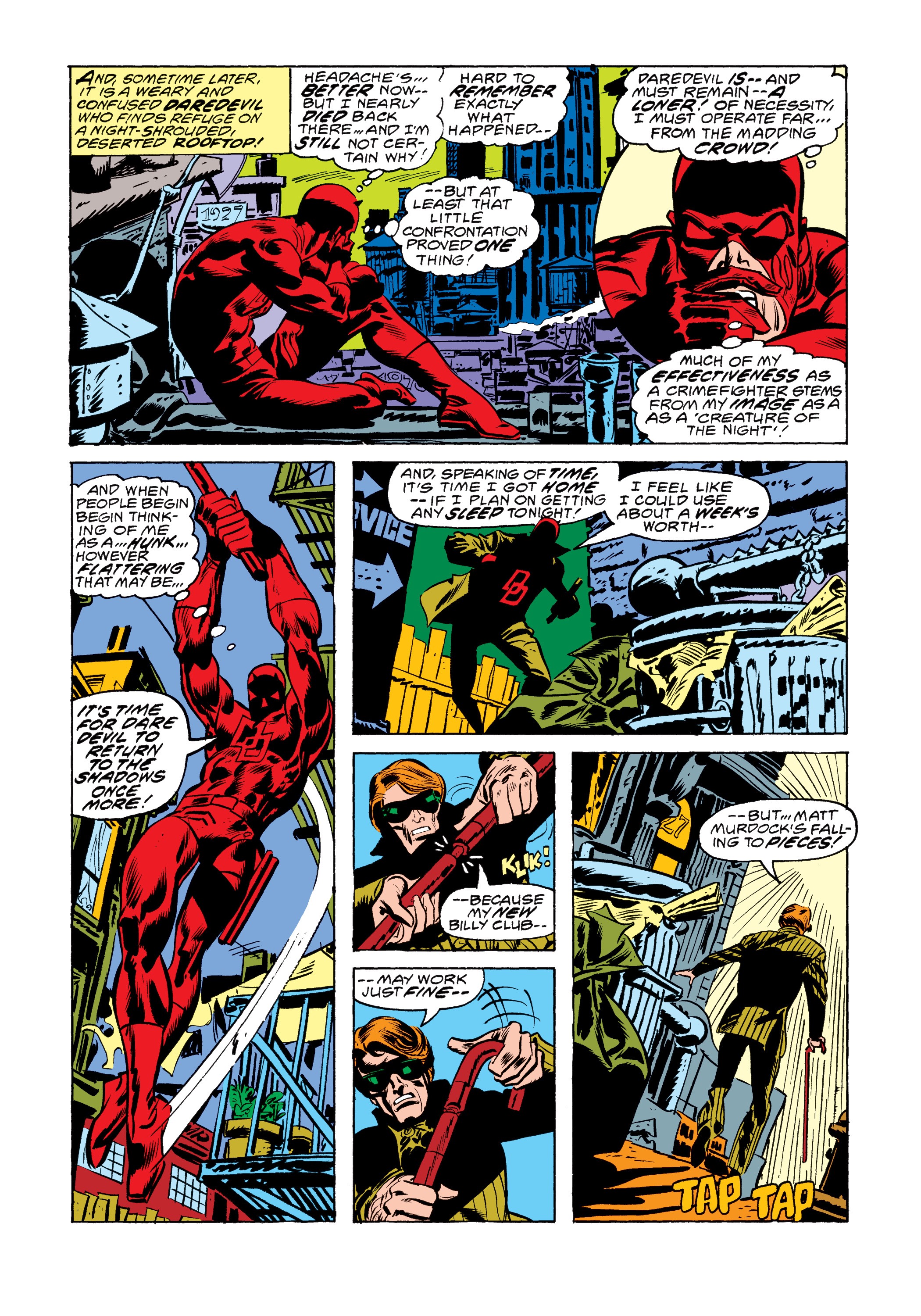 Read online Marvel Masterworks: Daredevil comic -  Issue # TPB 14 (Part 3) - 12