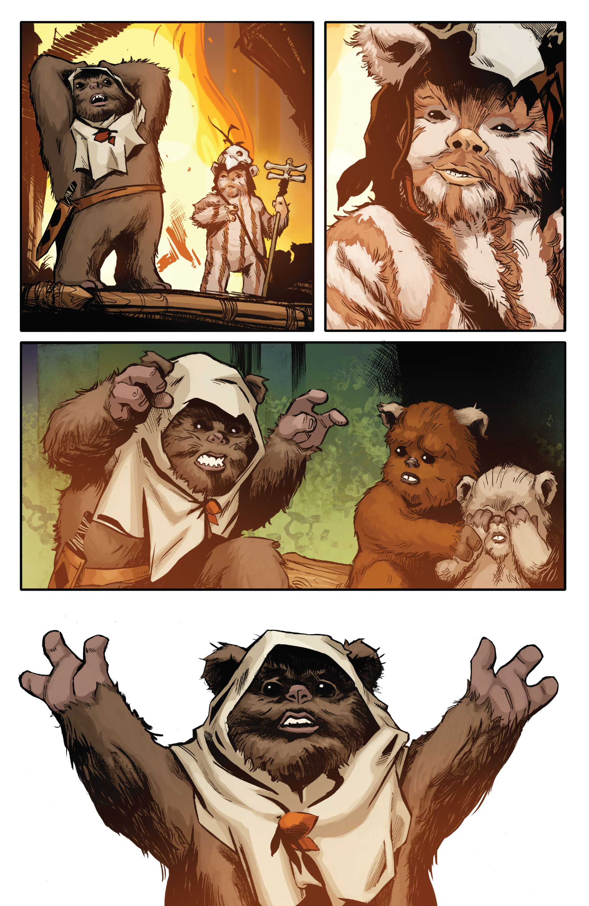 Read online Star Wars: Return Of The Jedi - Ewoks comic -  Issue #1 - 13