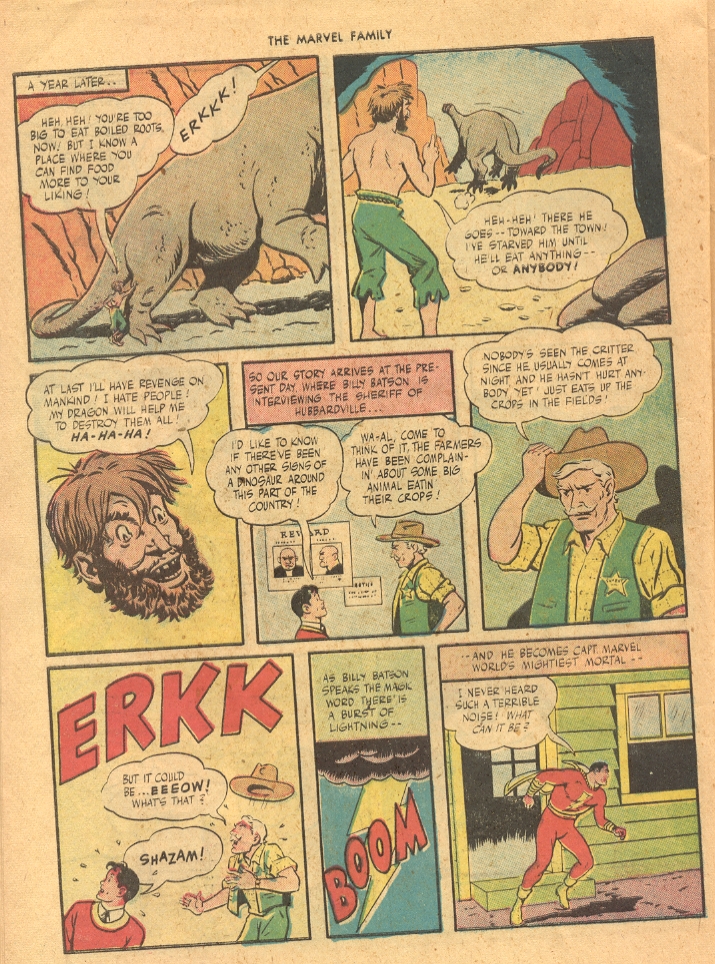 Read online The Marvel Family comic -  Issue #3 - 30