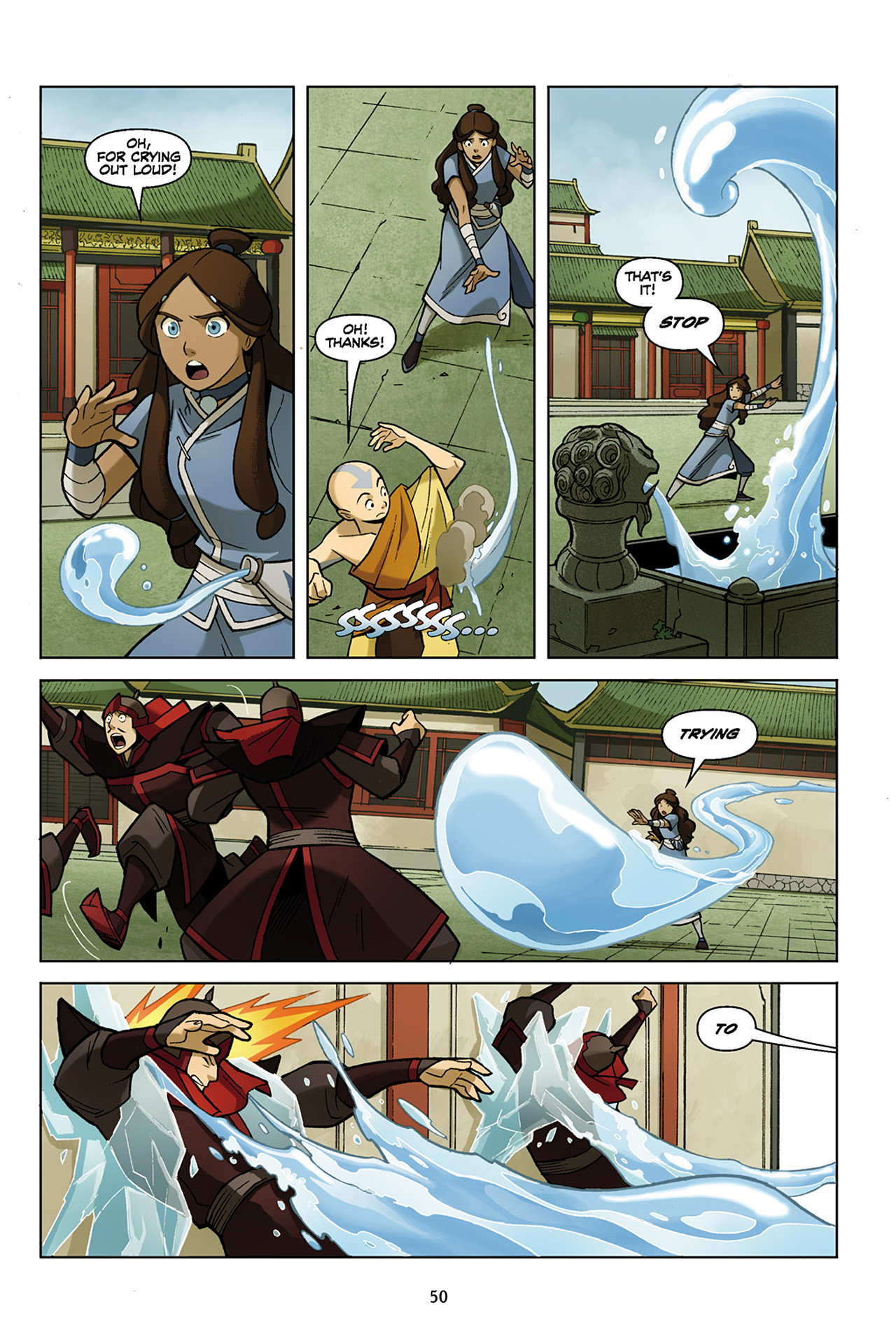 Read online Nickelodeon Avatar: The Last Airbender - The Promise comic -  Issue # Part 1 - 51