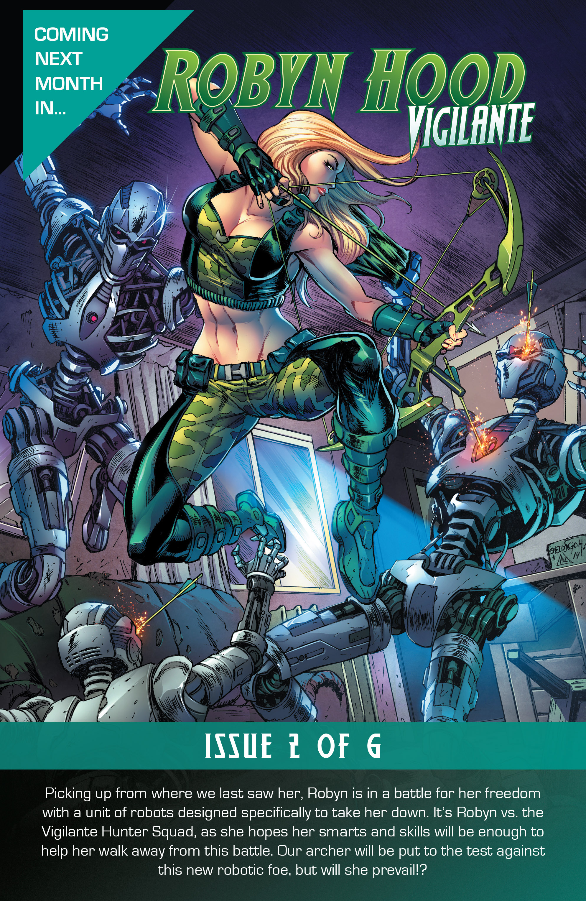 Read online Robyn Hood: Vigilante comic -  Issue #1 - 25
