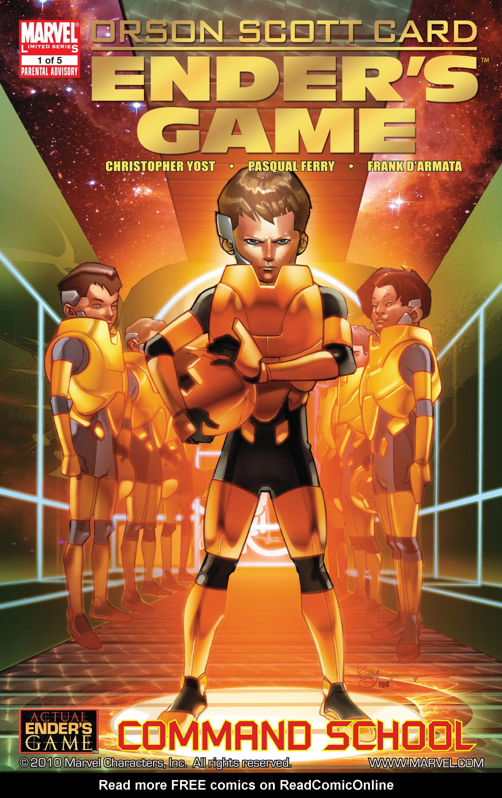 Read online Ender's Game: Command School comic -  Issue #1 - 1