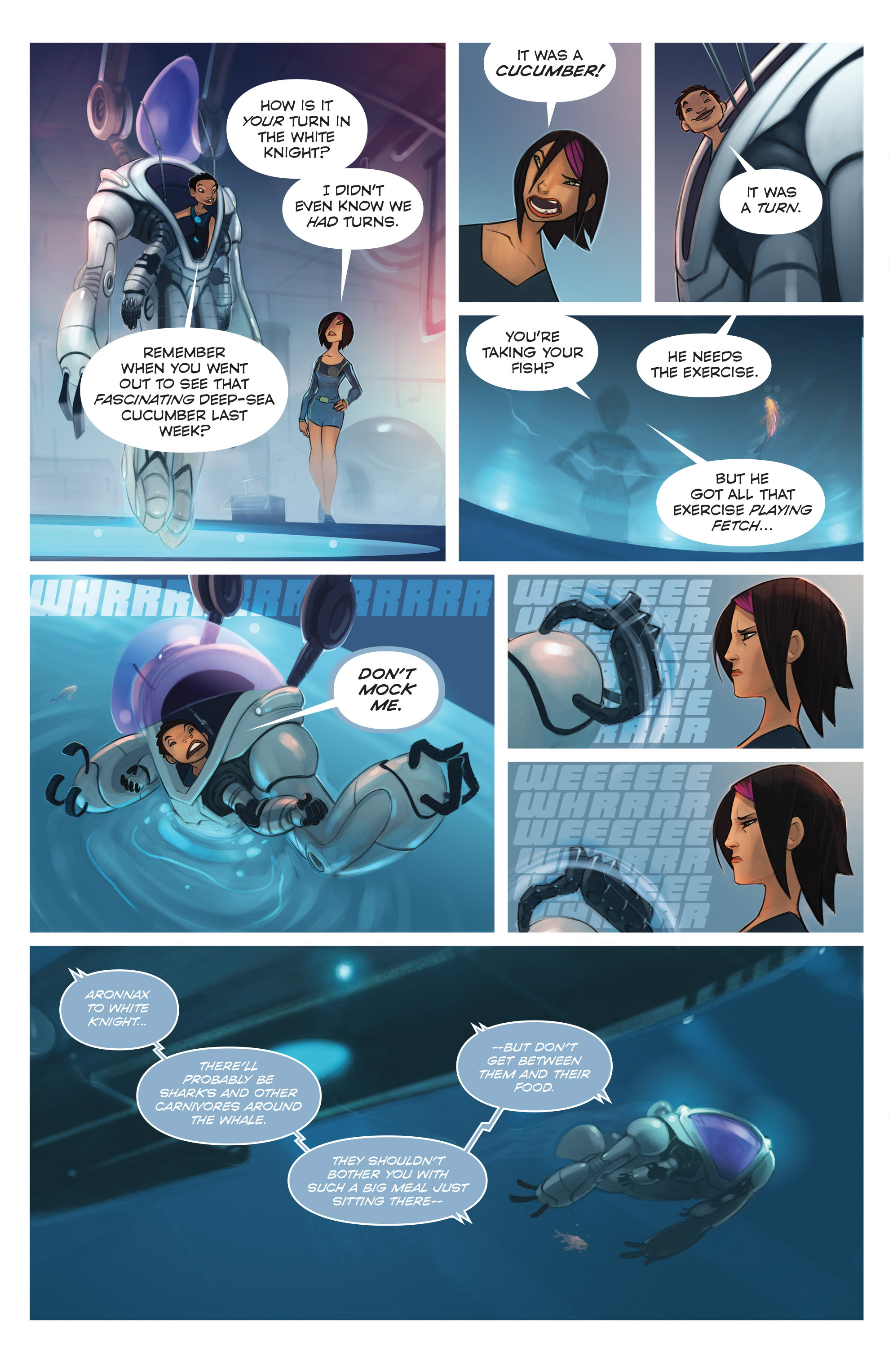 Read online The Deep comic -  Issue #1 - 21