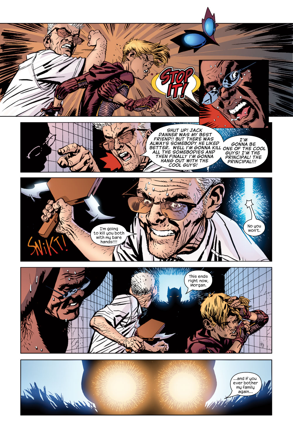 Read online Ultimate Adventures comic -  Issue #6 - 16