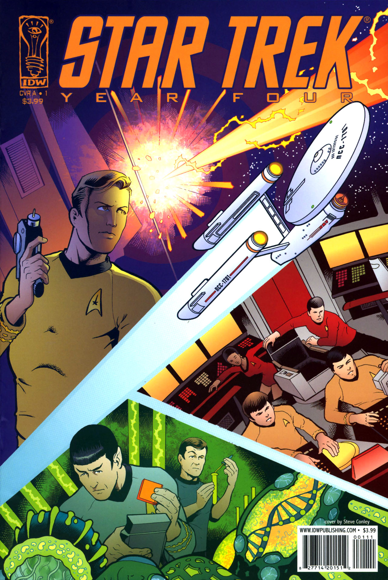 Read online Star Trek: Year Four comic -  Issue #1 - 1
