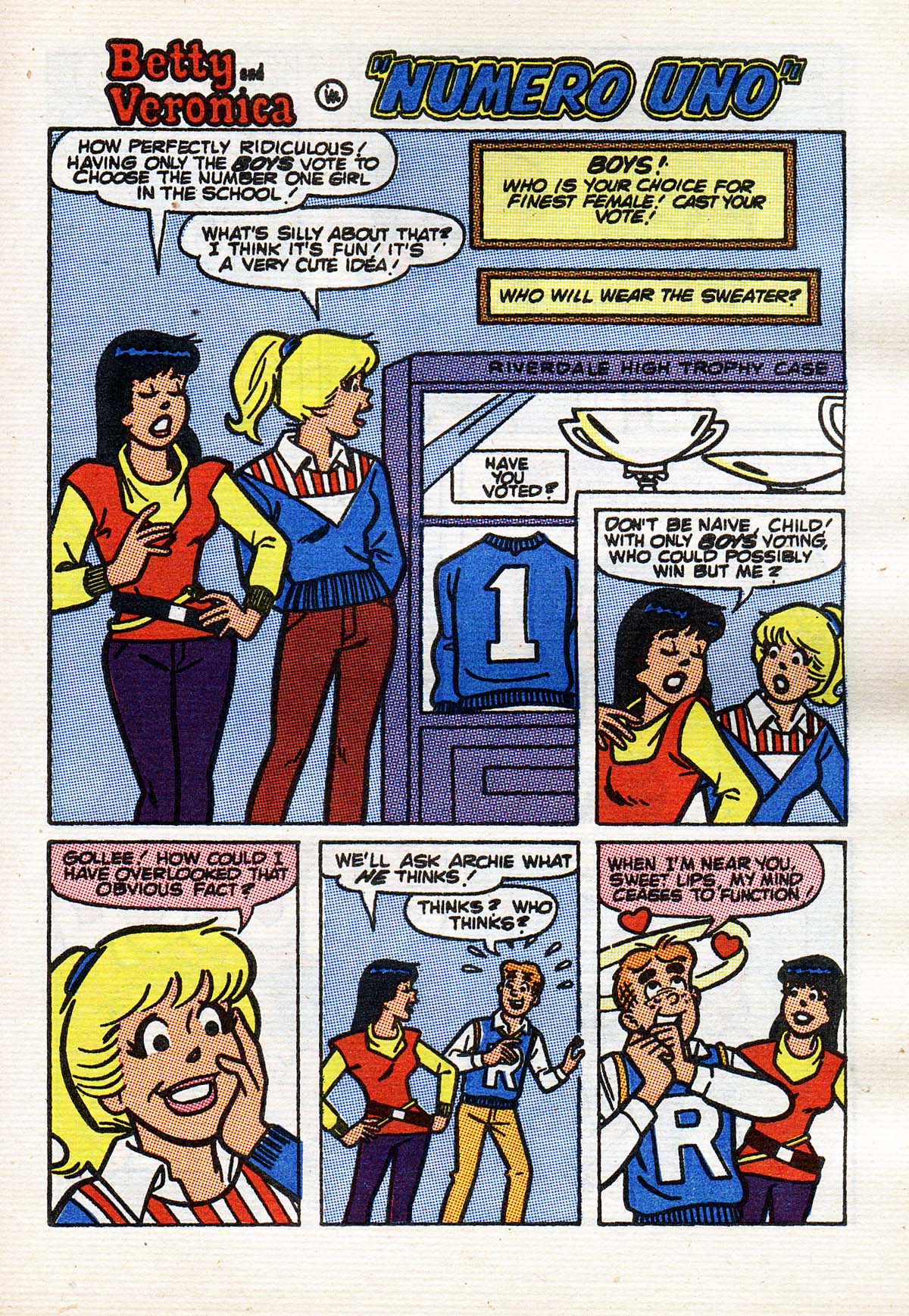 Read online Betty and Veronica Digest Magazine comic -  Issue #42 - 108