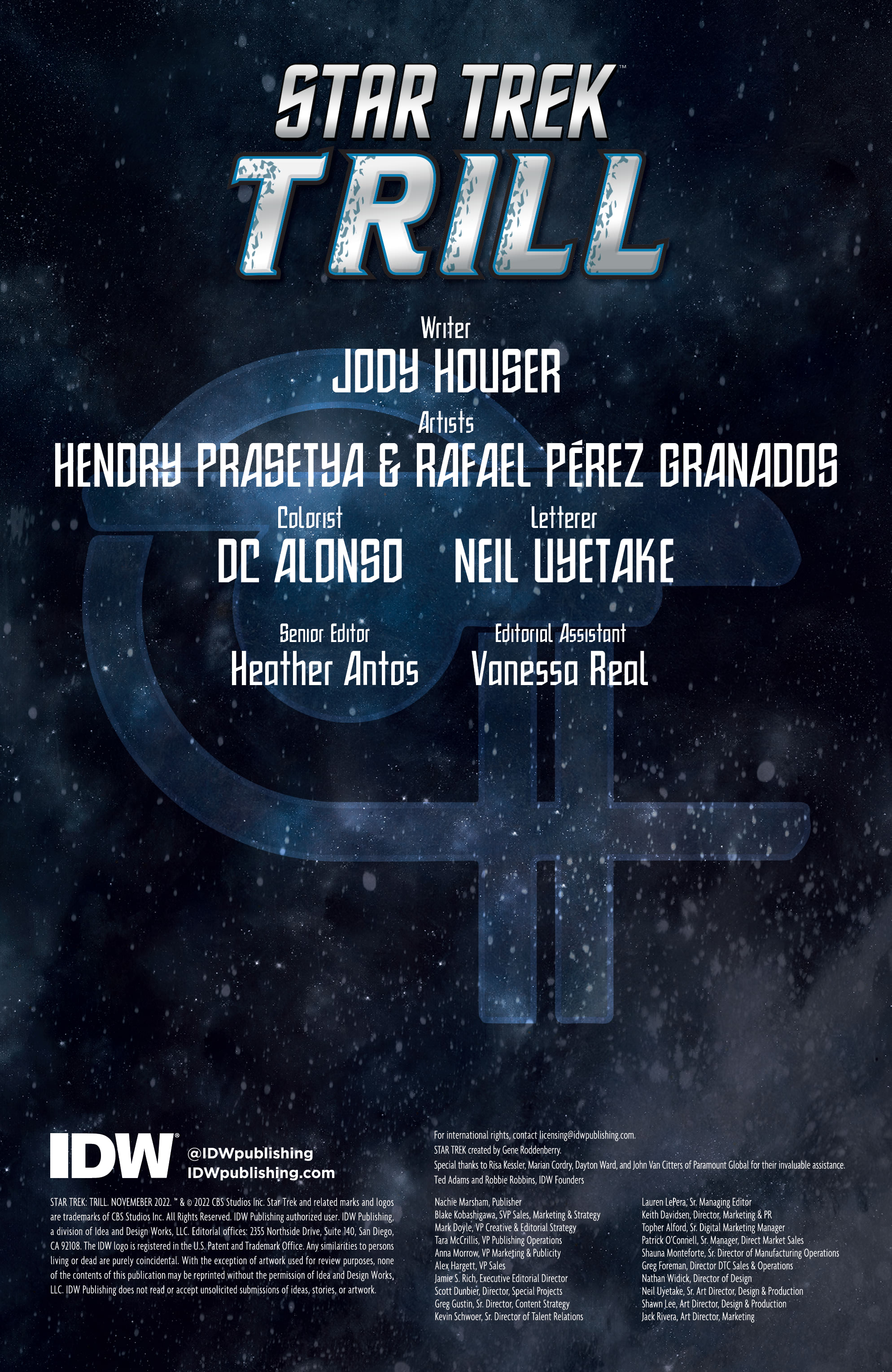 Read online Star Trek: The Trill comic -  Issue # Full - 2