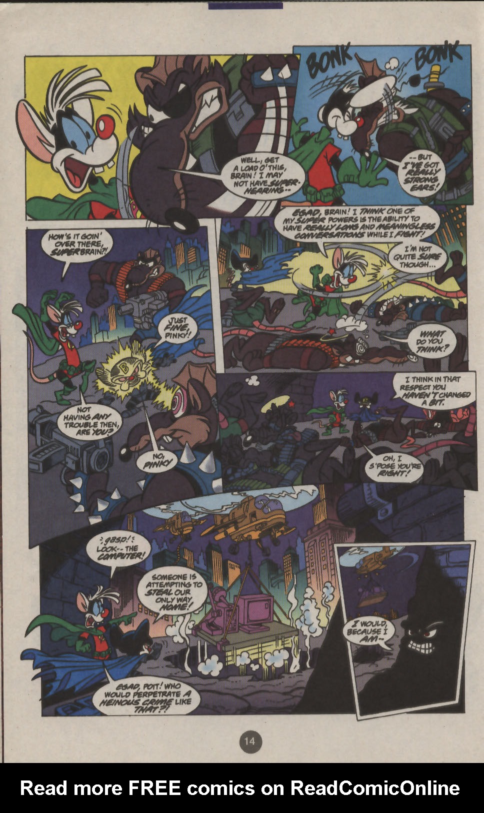 Read online Pinky and The Brain comic -  Issue #1 - 11