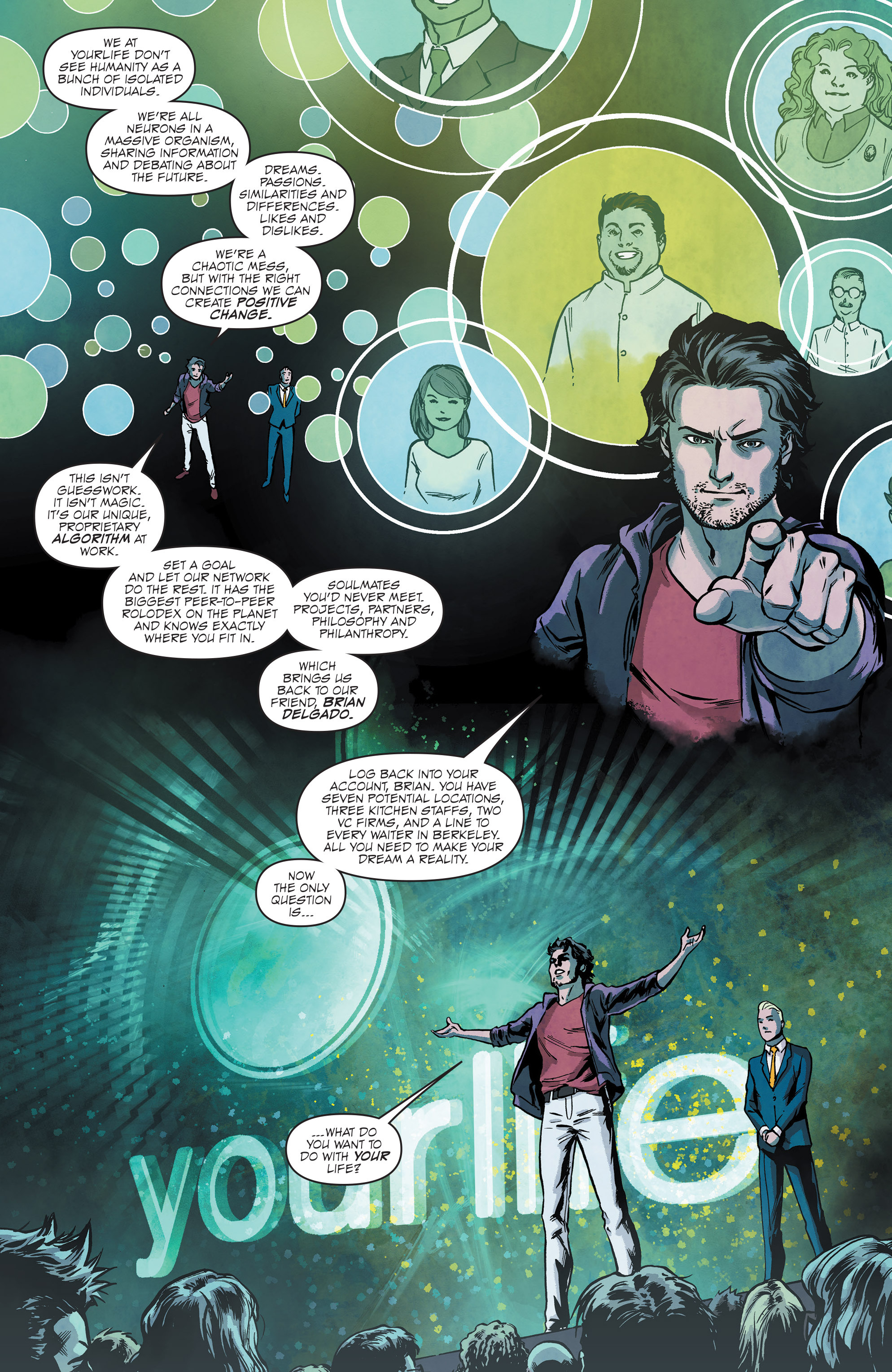 Read online Hacktivist comic -  Issue #1 - 16