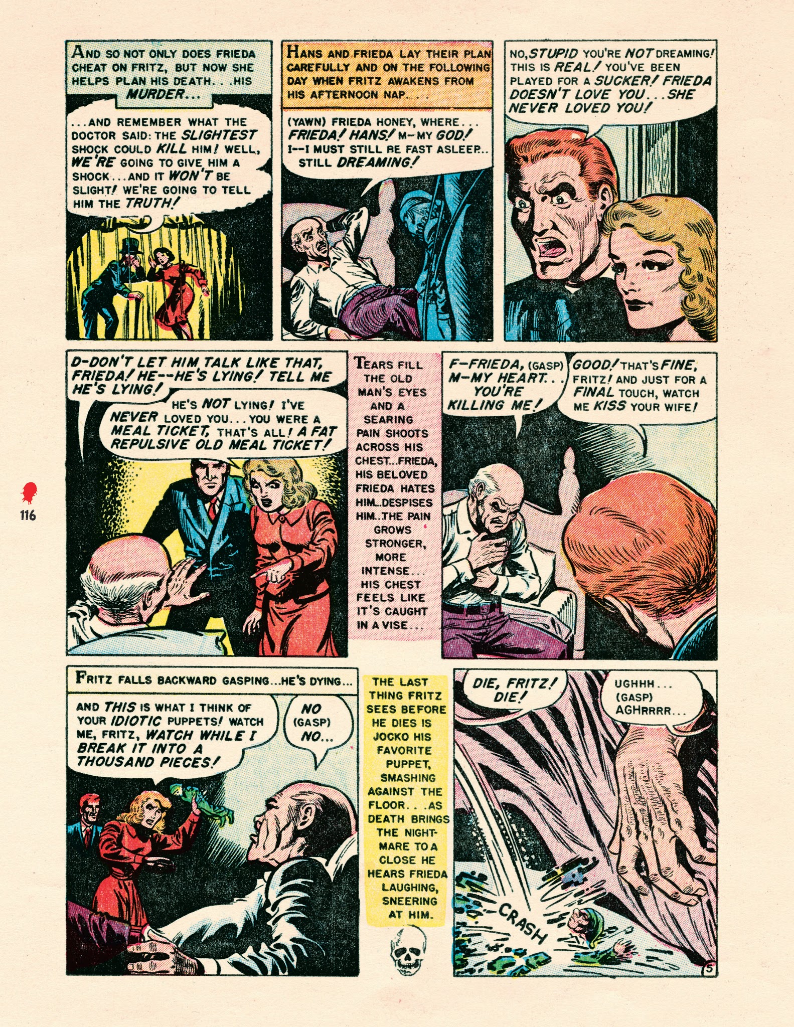Read online Chilling Archives of Horror Comics comic -  Issue # TPB 9 - 117