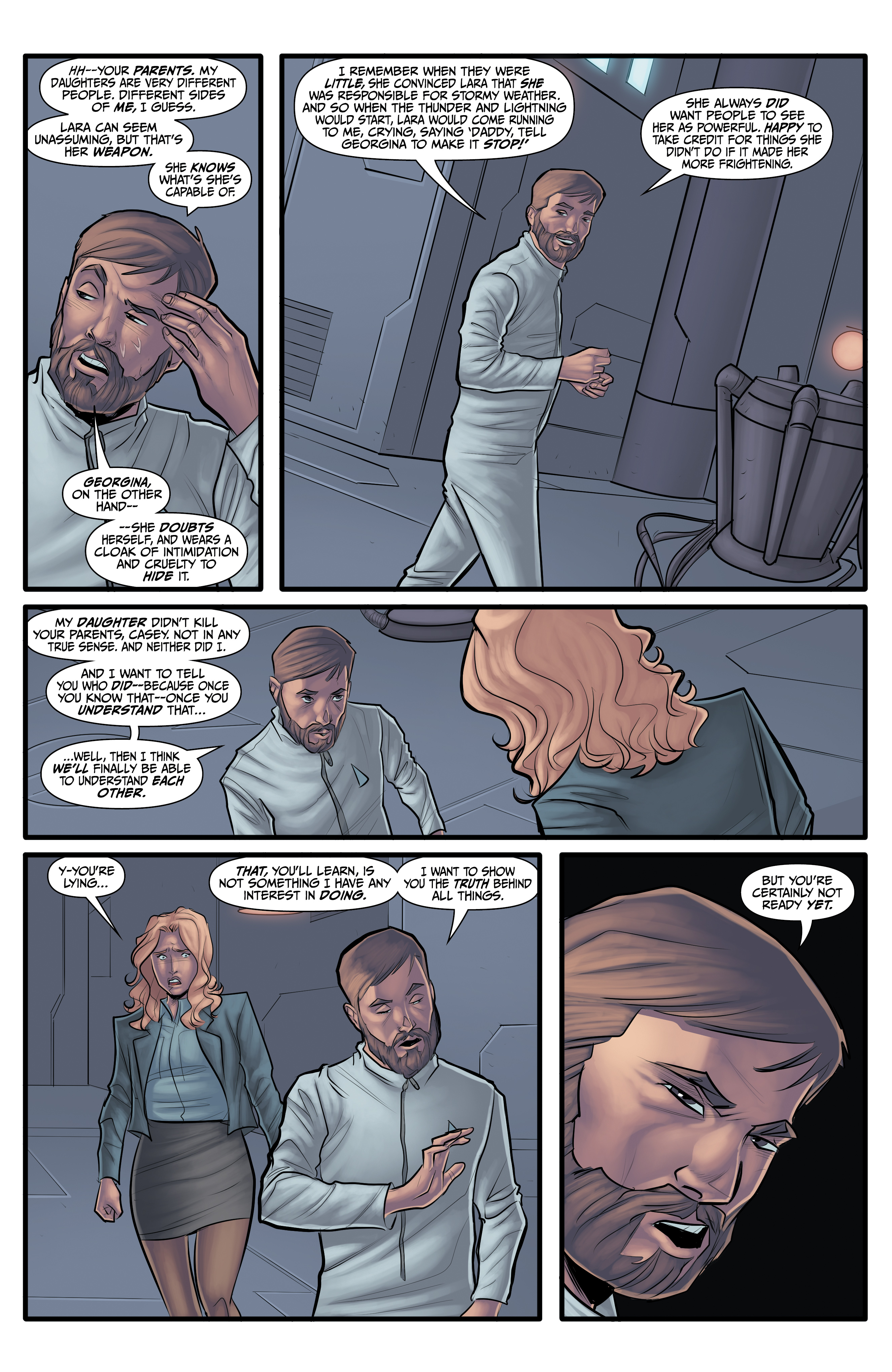 Read online Morning Glories comic -  Issue #50 - 55