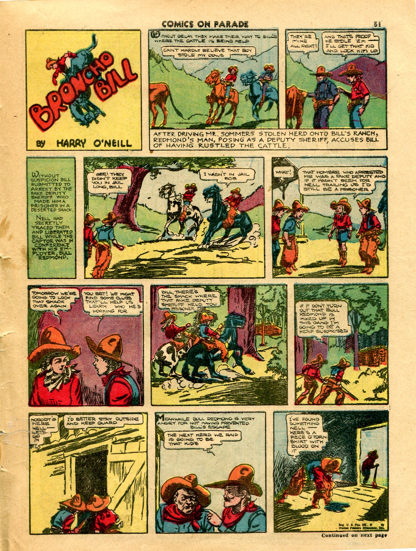 Read online Comics on Parade comic -  Issue #27 - 48