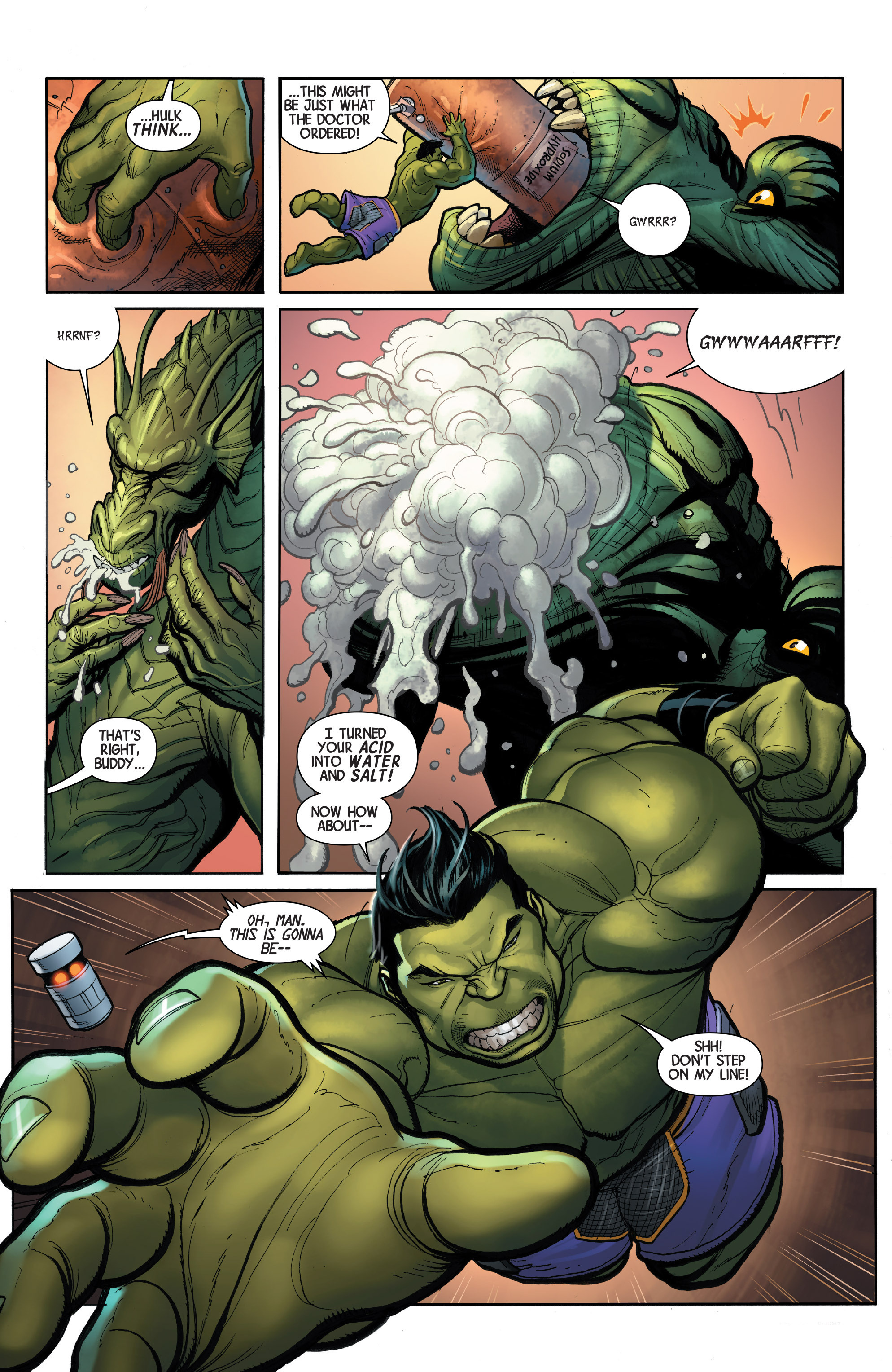 Read online Totally Awesome Hulk comic -  Issue #3 - 21