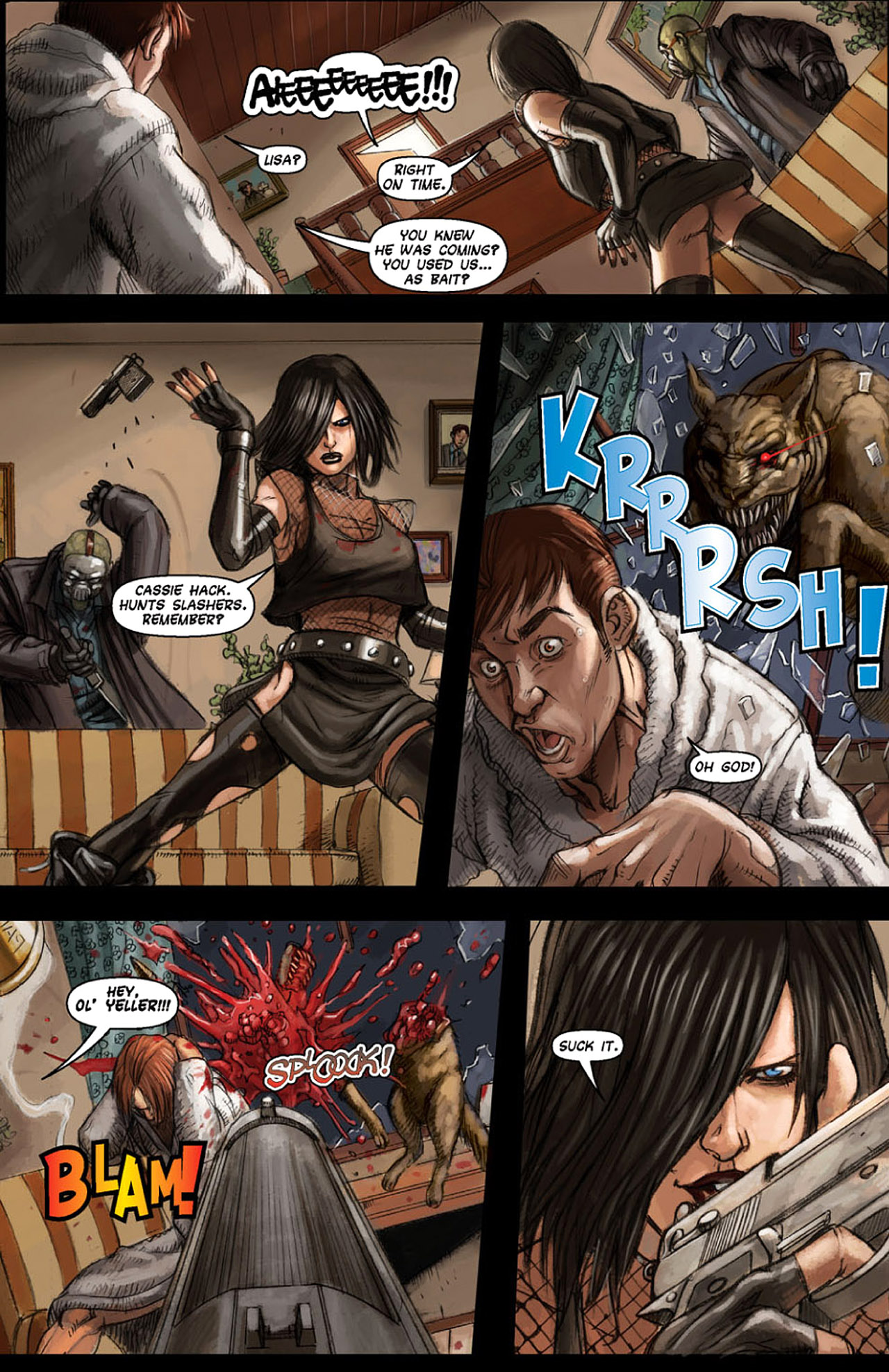 Read online Hack/Slash (2004) comic -  Issue # Full - 31