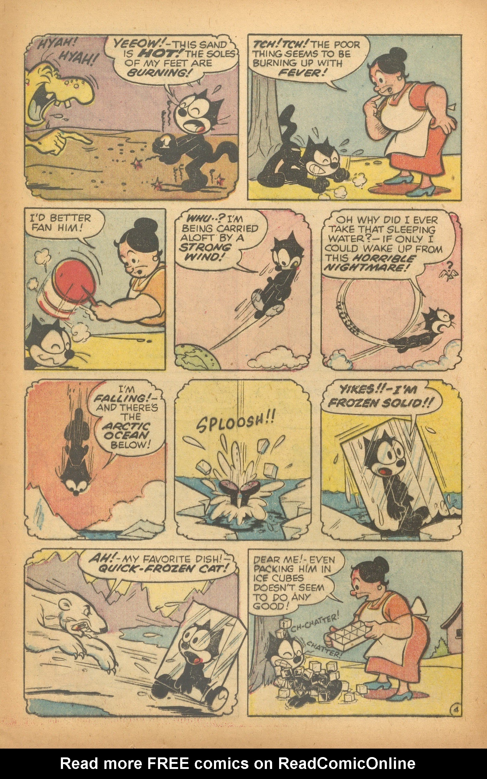 Read online Felix the Cat (1955) comic -  Issue #72 - 23